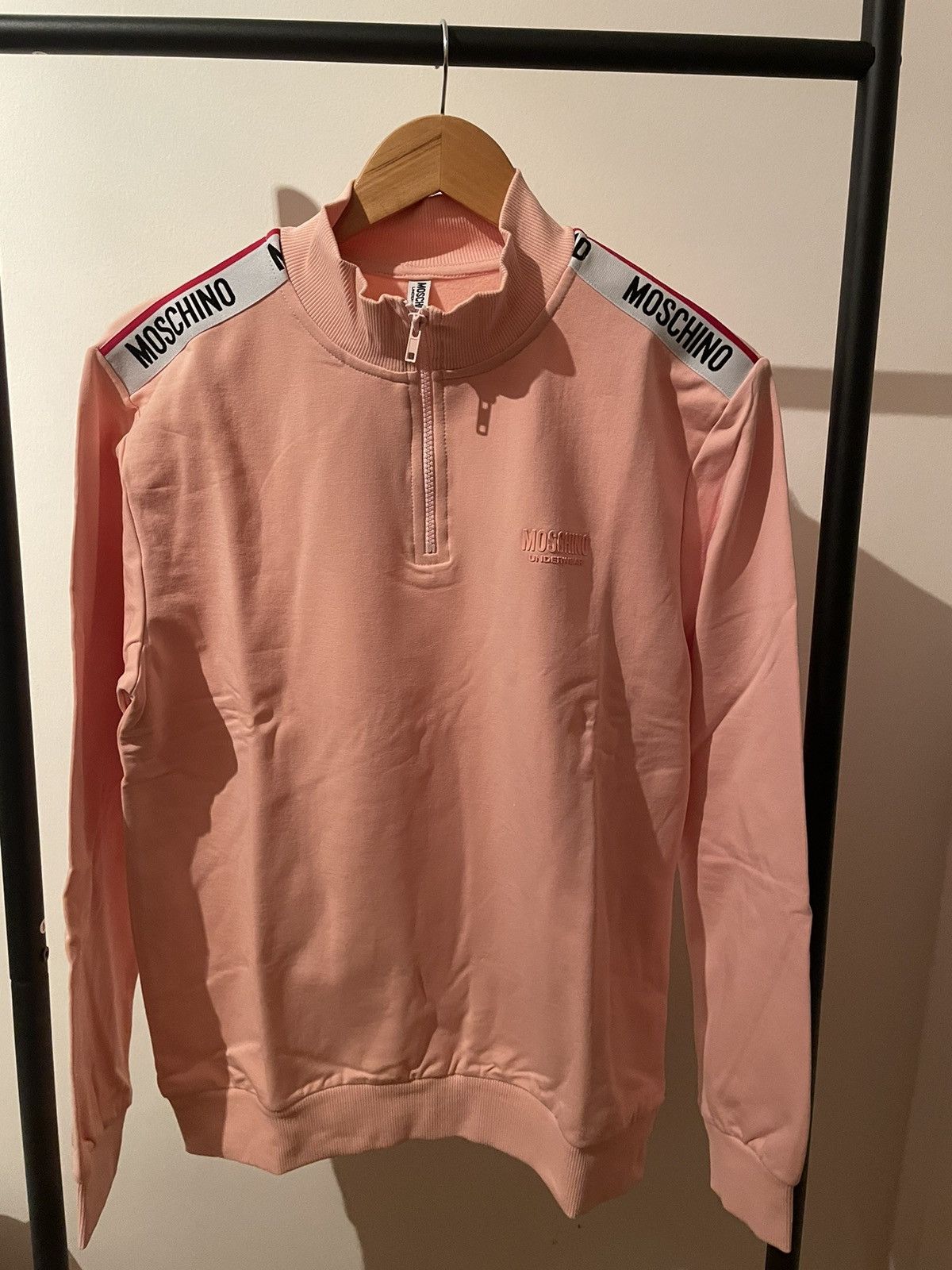 Moschino Moschino 1/4 Zip Sweatshirt Size US L / EU 52-54 / 3 - 2 Thumbnail