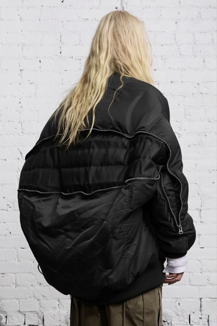 R13 Zip Out Down Bomber Small Size S / US 4 / IT 40 - 18 Thumbnail