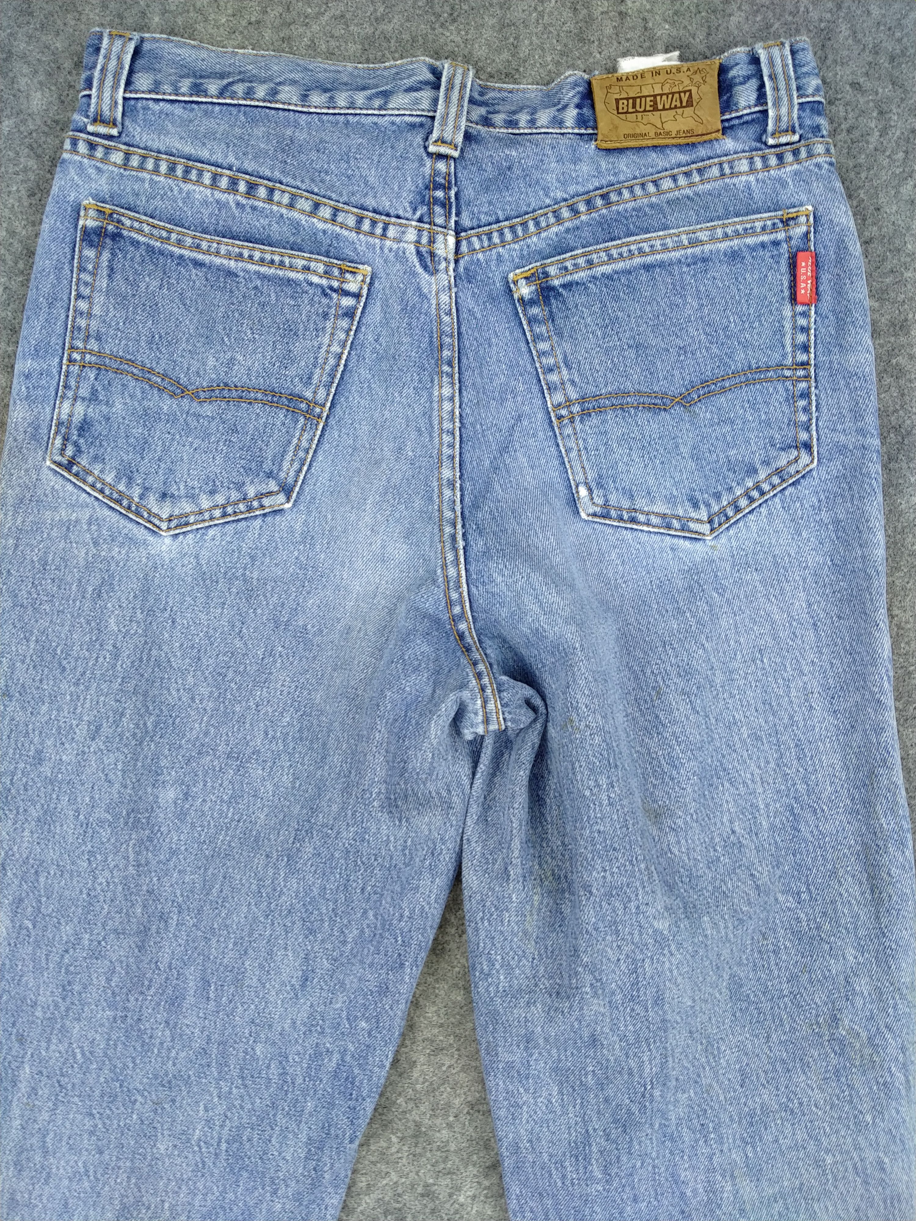 Levi's Faded Blue Vintage Levi's 502 Jeans 35x27.5 Denim -JN107 Size US 35 - 4 Thumbnail