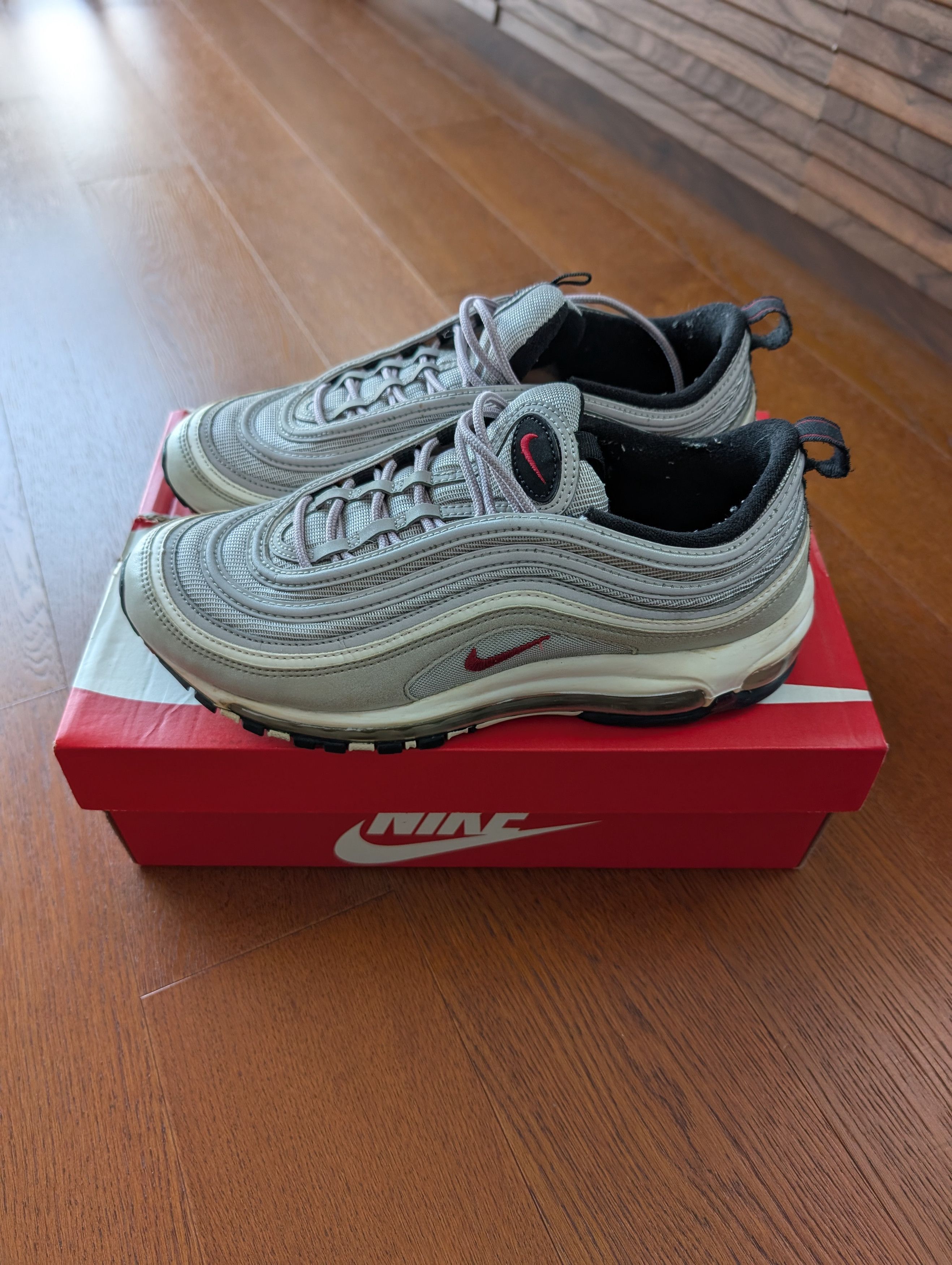 Nike Nike Air Max 97 OG Silver Bullets Size 9 Size US 9 / EU 42 - 1 Thumbnail