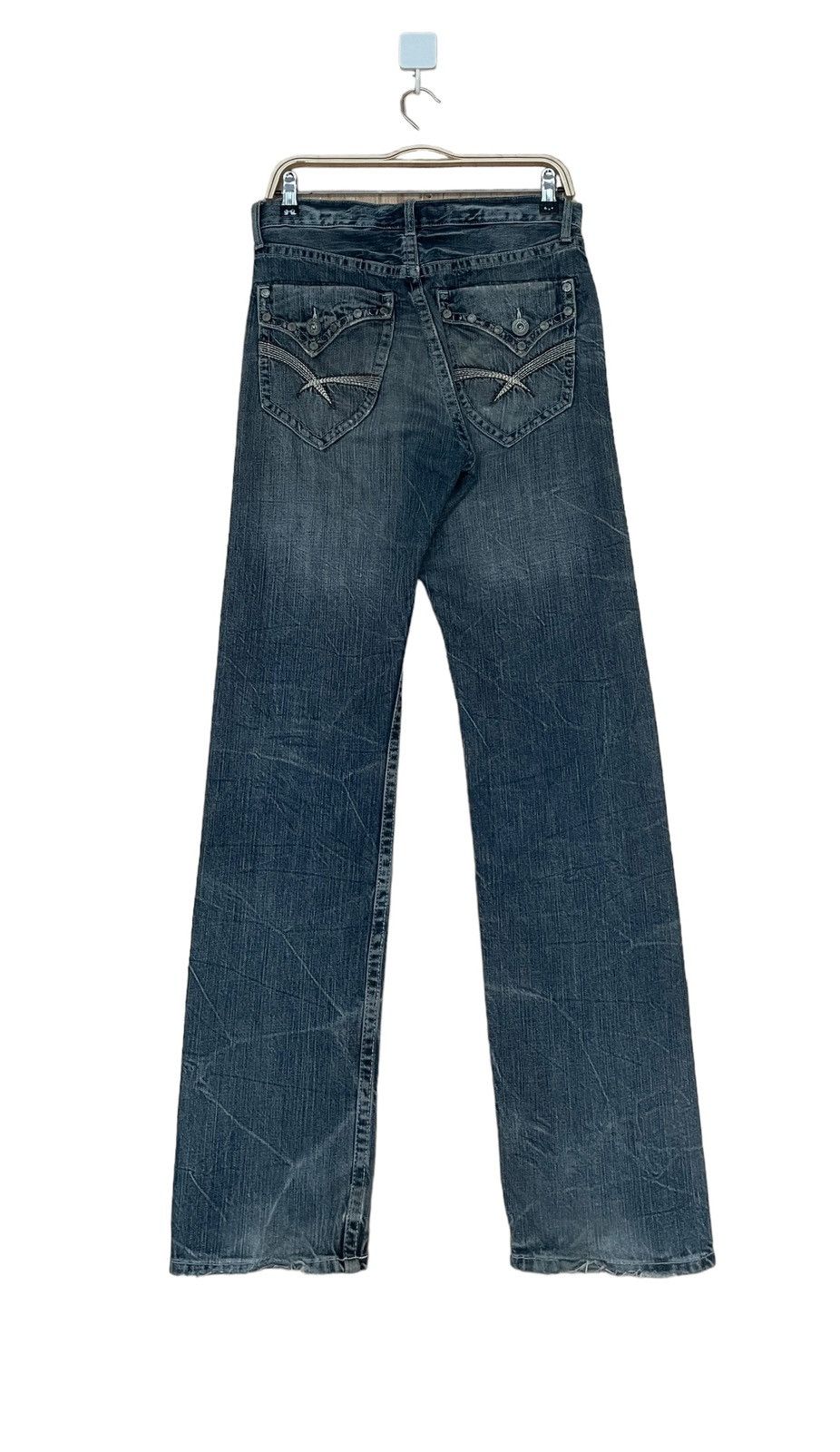 Japanese Brand Vintage Japanese Brand Oririn Patchwork Jeans 1990s Size US 32 / EU 48 - 2 Thumbnail