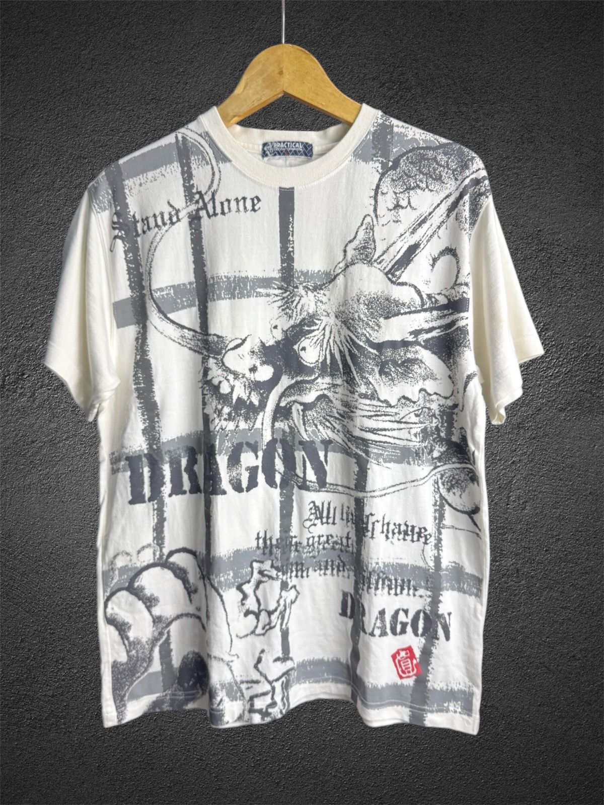 Beauty Beast × Japanese Brand × PPFM Japanese Dragon Poem Tees Size US M / EU 48-50 / 2 - 1 Thumbnail