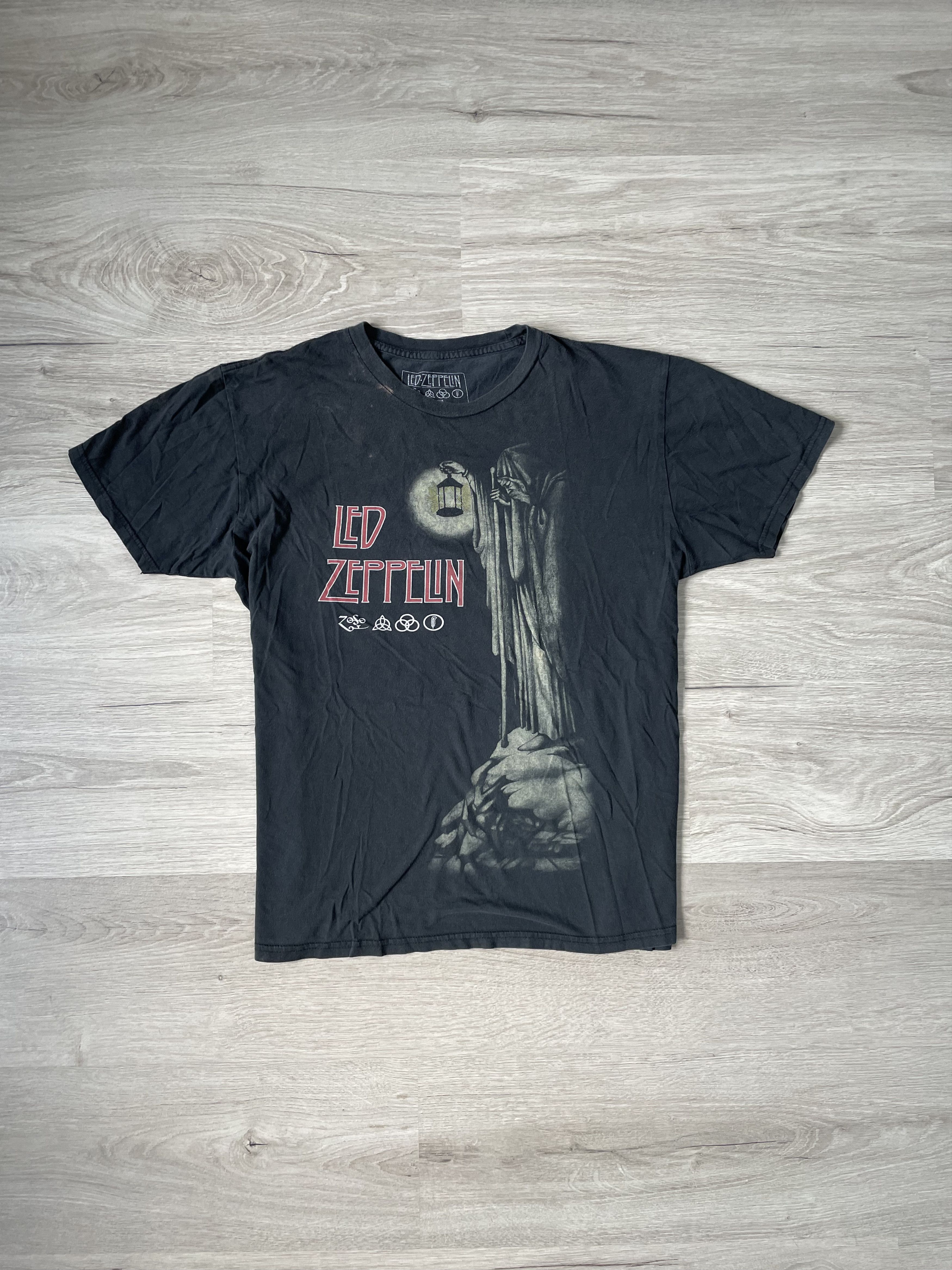 Japanese Brand × Led Zeppelin MENS Y2K SHIRT LED ZEPPELIN Size US L / EU 52-54 / 3 - 2 Thumbnail