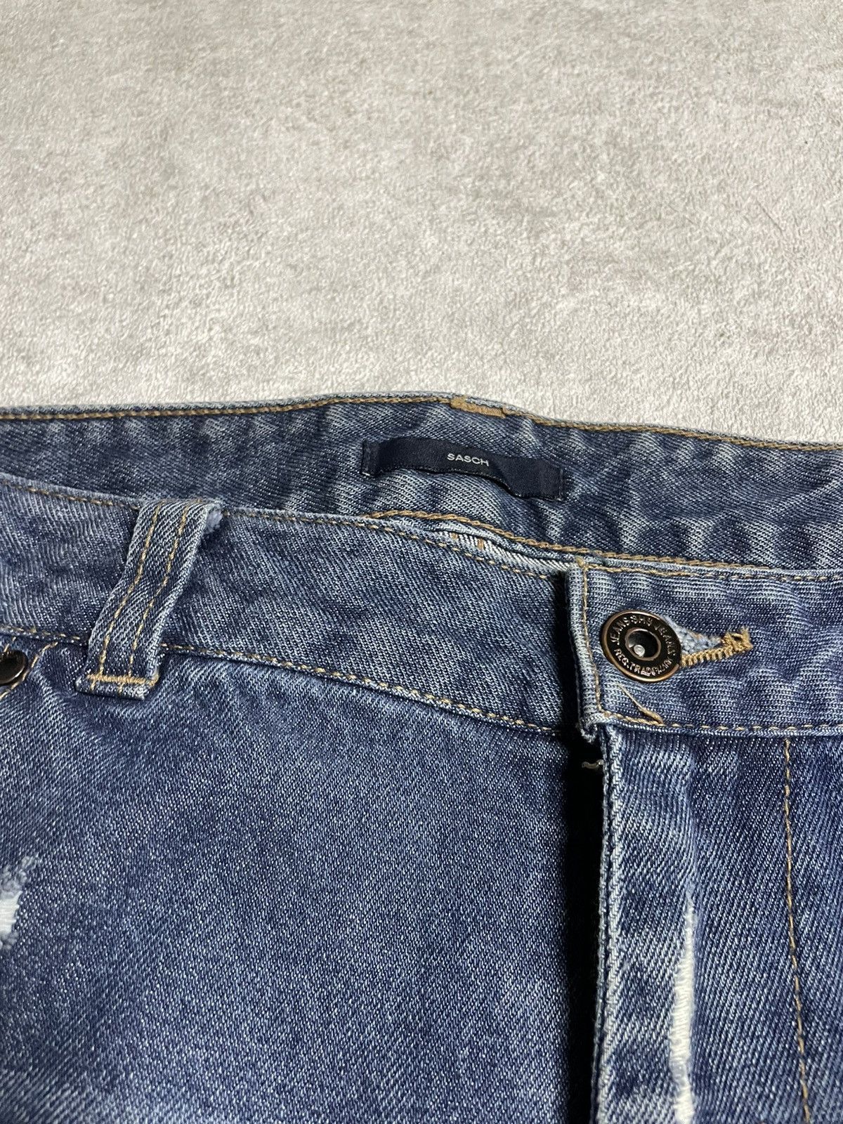 If Six Was Nine LGB IfSixWasNine Vintage Bootcut Distress Faded Jeans Size US 38 / EU 54 - 7 Thumbnail