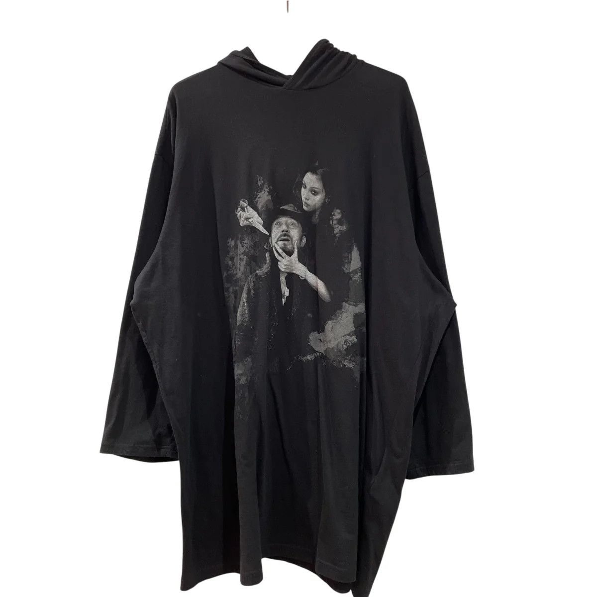 Yohji Yamamoto pour homme 21SSTHIS MAN PRINT LONG T