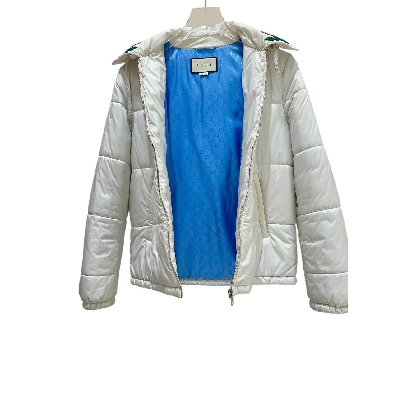 Gucci Gucci White Rose Collar Vest Puffer Jacket - Size 42 Size M / US 6-8 / IT 42-44 - 4 Thumbnail