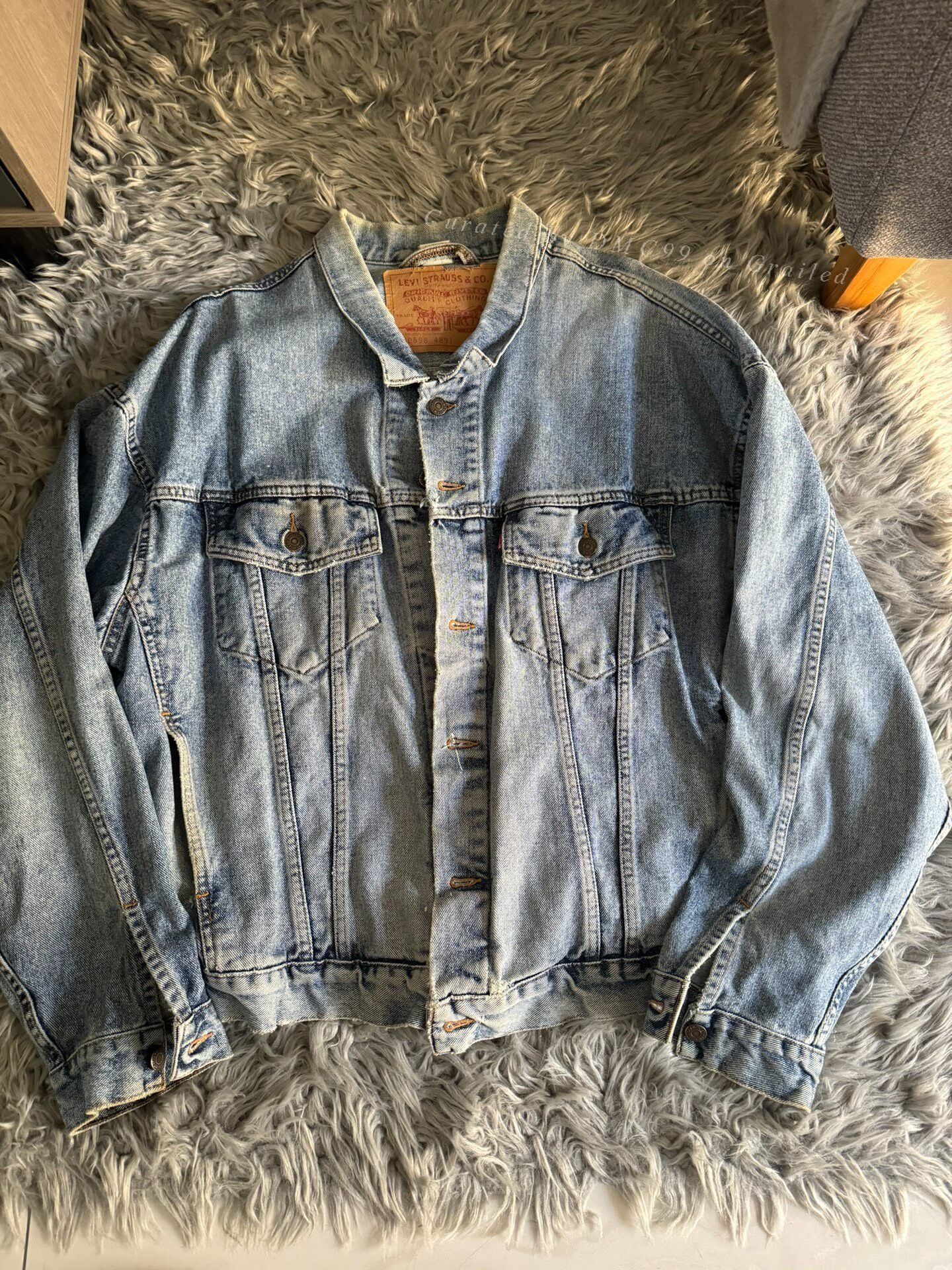 Vintage Vintage Levi's Denim Jacket Size US M / EU 48-50 / 2 - 1 Thumbnail
