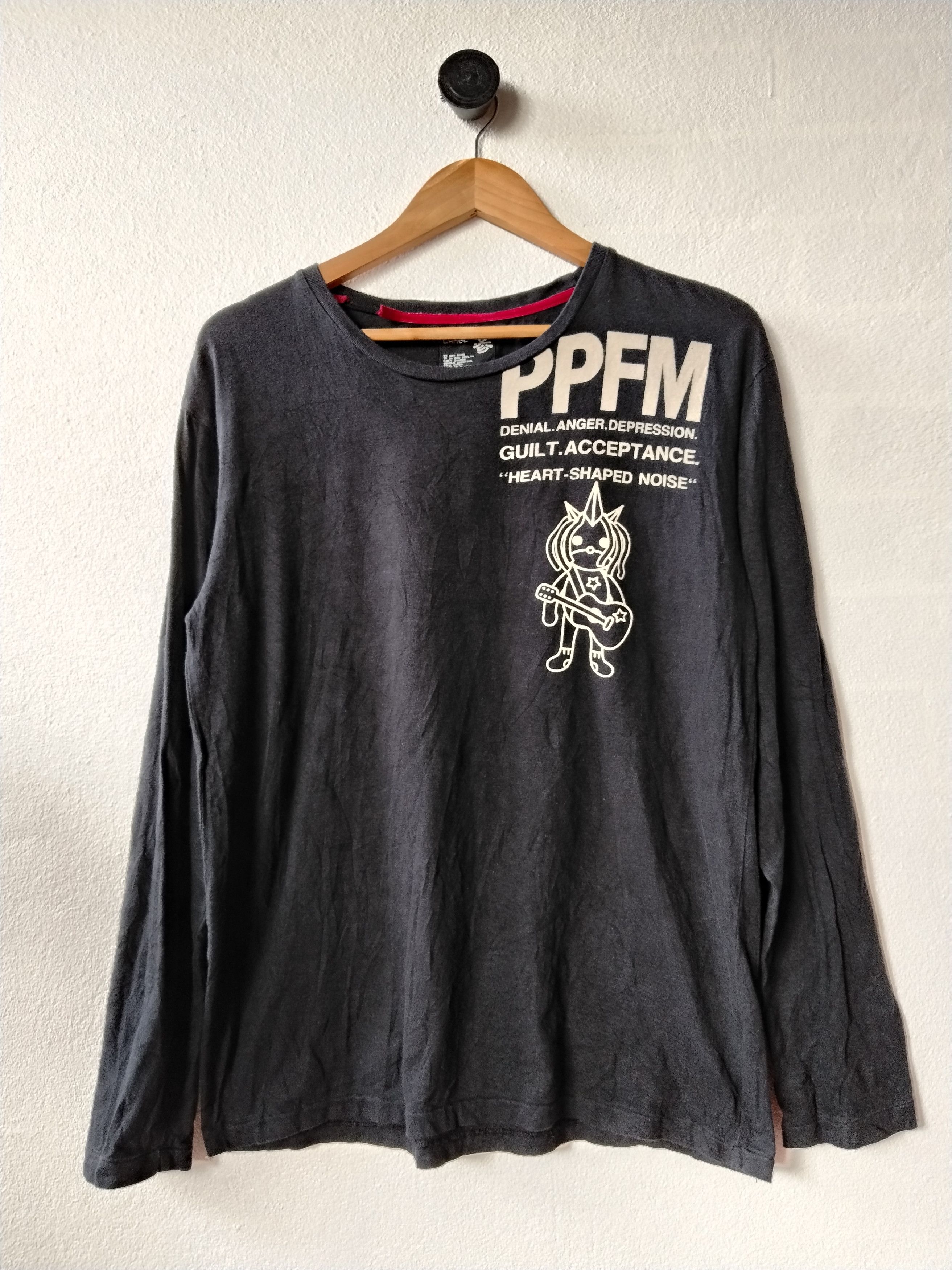 PPFM Ppfm Danial Anger Depression Long Sleeve tshirt Size US M / EU 48-50 / 2 - 1 Thumbnail
