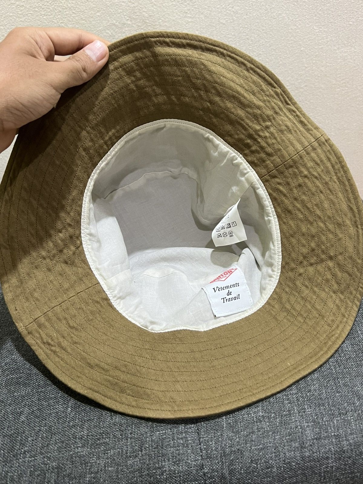 Danton × Vintage Danton France Vetements de Travail Bucket Hat Size ONE SIZE - 6 Thumbnail