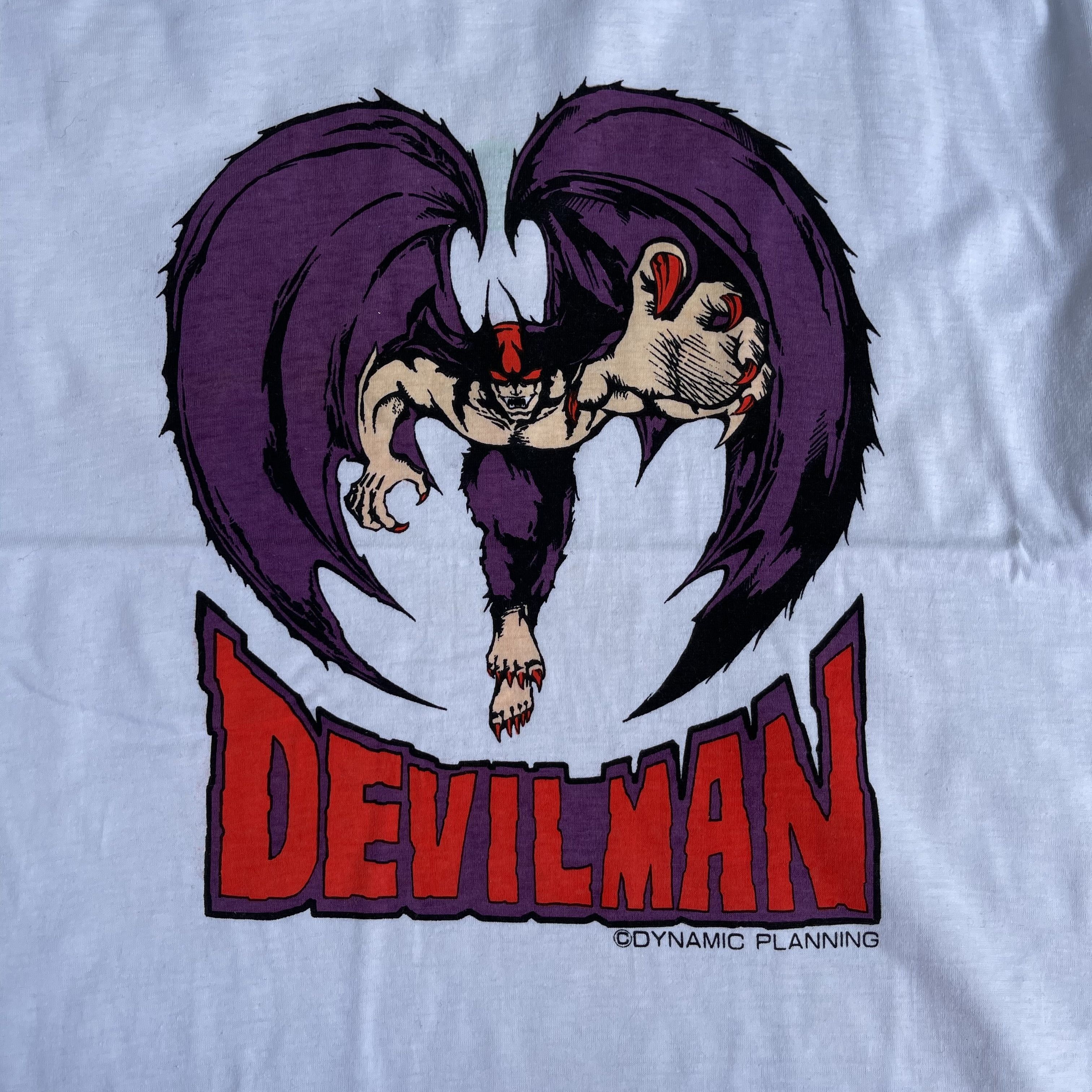 Anime Vintage Devilman T-shirt Anime Tee Size US M / EU 48-50 / 2 - 3 Thumbnail