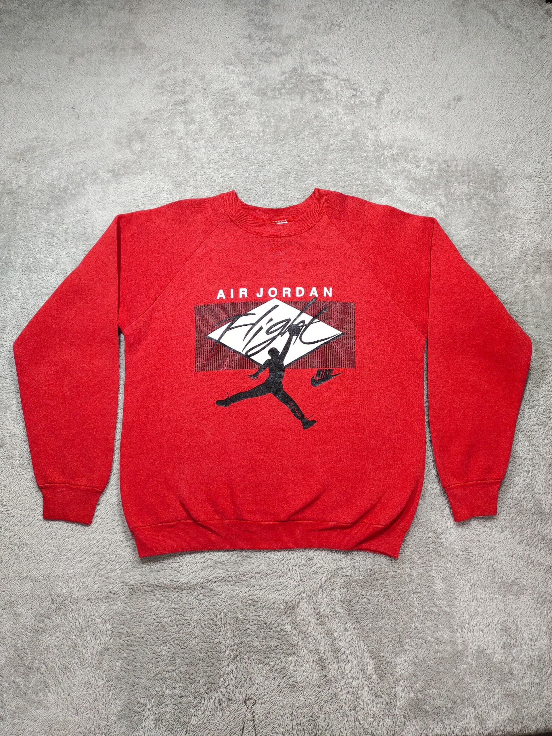 VINTAGE FRUIT OF THE LOOM AIR JORDAN FLIGHT NIKE SWEATSHIRT