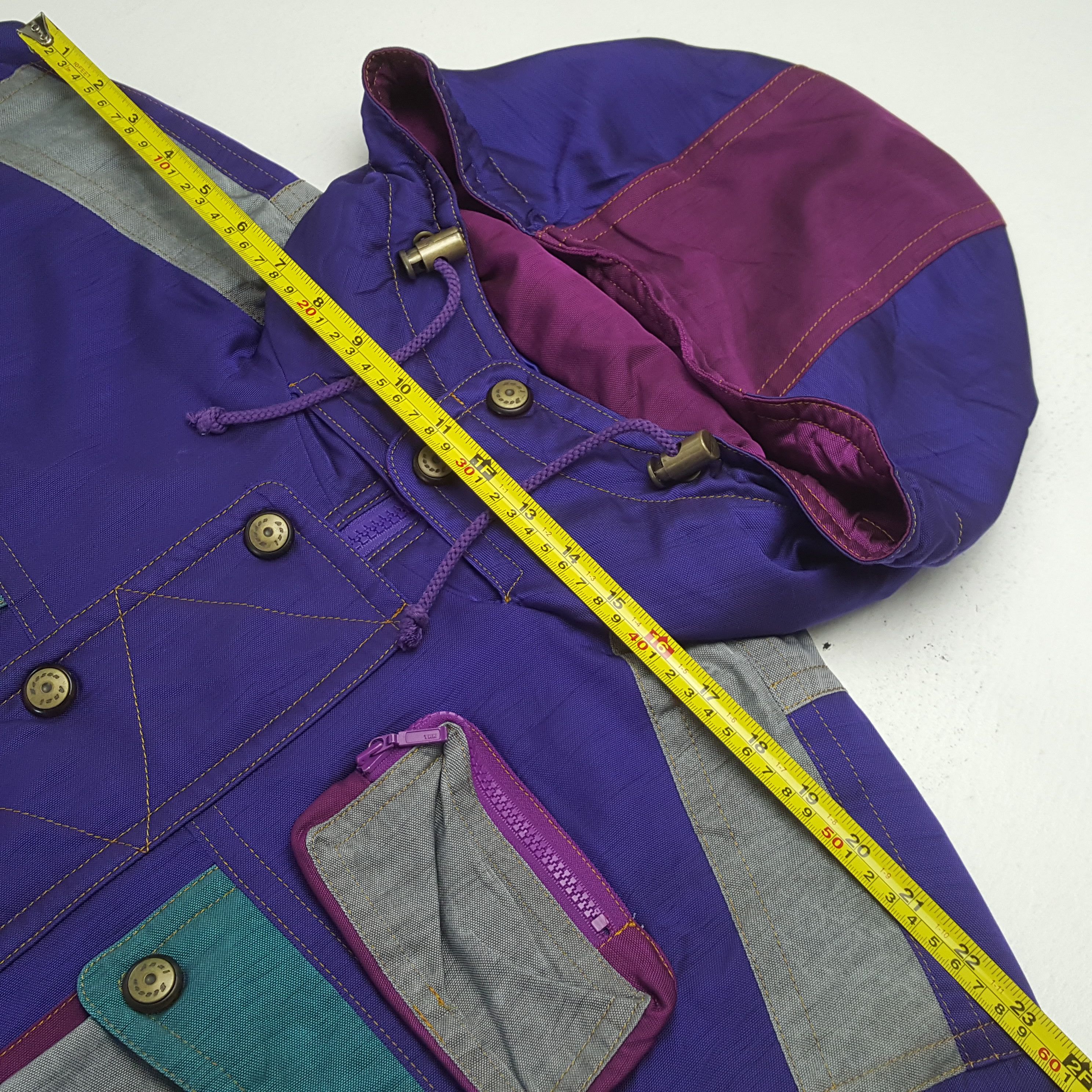 Vintage Anzi Besson Japanese Brand Ski Winter Snow Jacket C320N23 Size US L / EU 52-54 / 3 - 6 Thumbnail