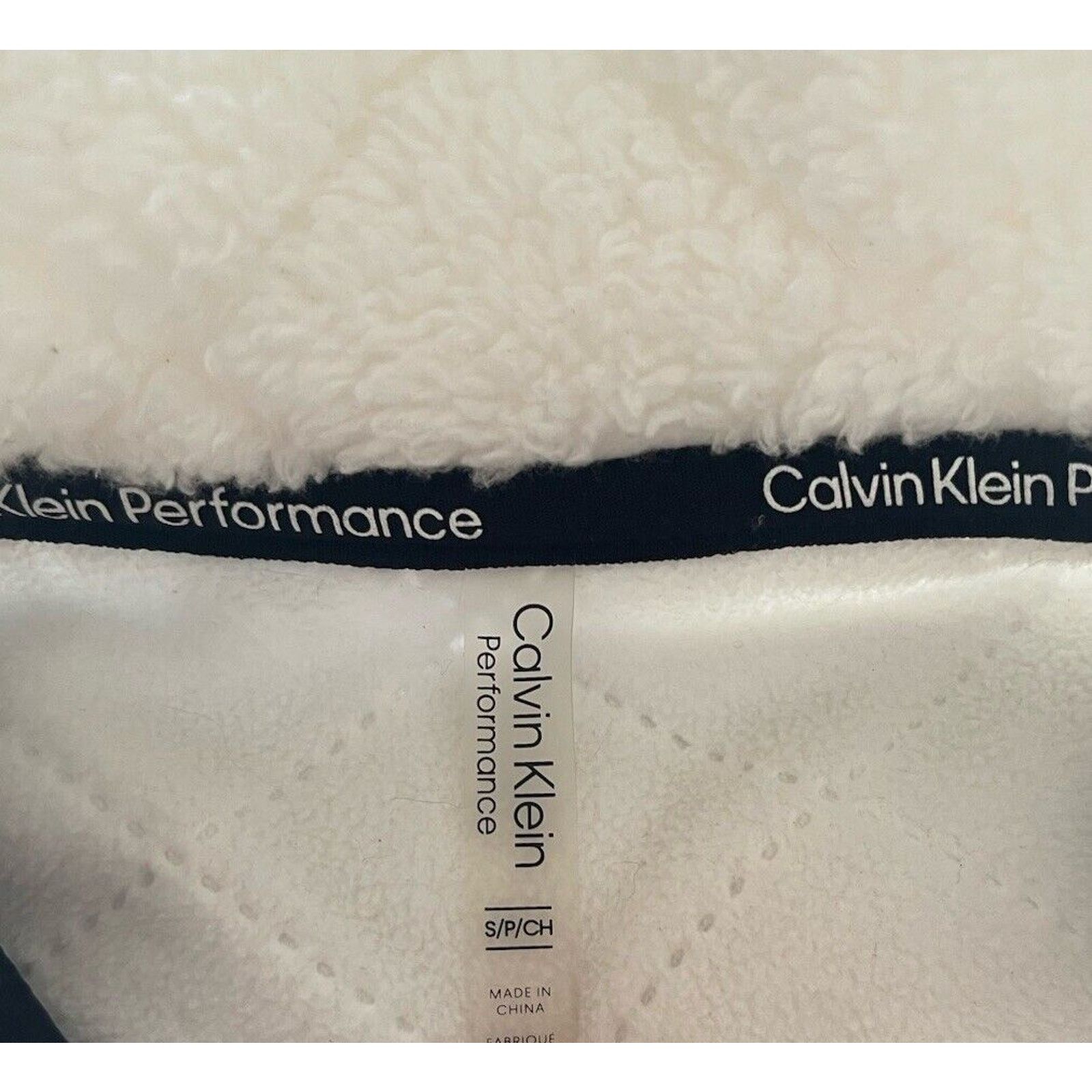 Calvin Klein Calvin Klein Performance Teddy Zip Up Jacket S Gentle Wear Size S / US 4 / IT 40 - 3 Thumbnail