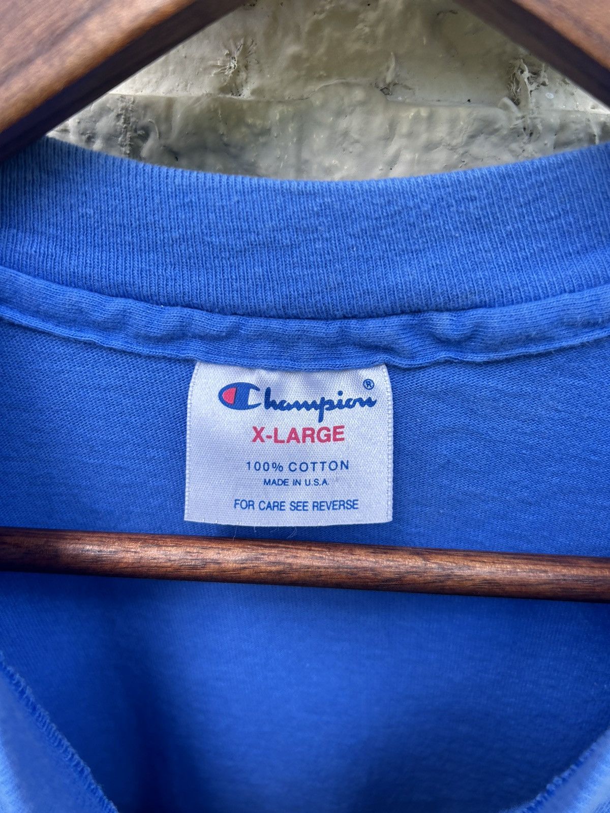 Vintage 1990 Champion X Chicago Cubs short-sleeve graphic tee Size US L / EU 52-54 / 3 - 4 Thumbnail