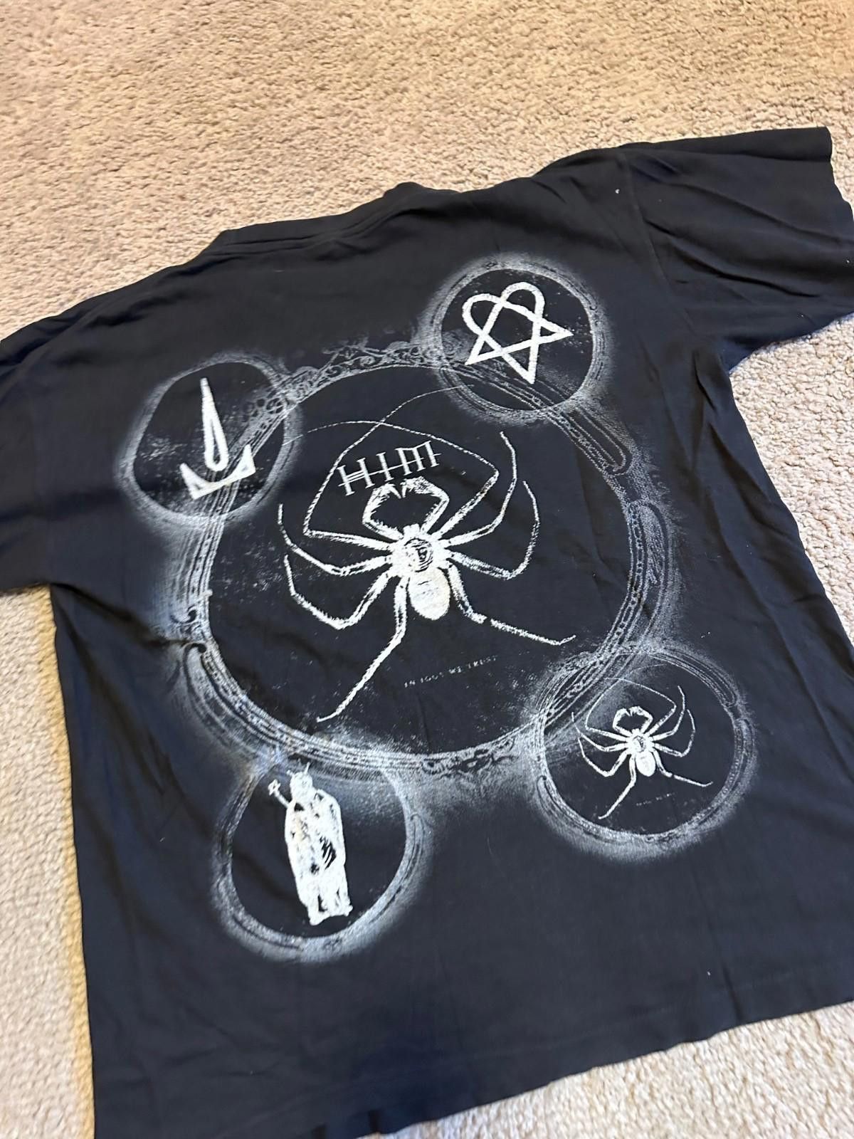 Other 2001 HIM Deep Shadows and Brilliant Highlights Band T-Shirt Size US XL / EU 56 / 4 - 7 Thumbnail