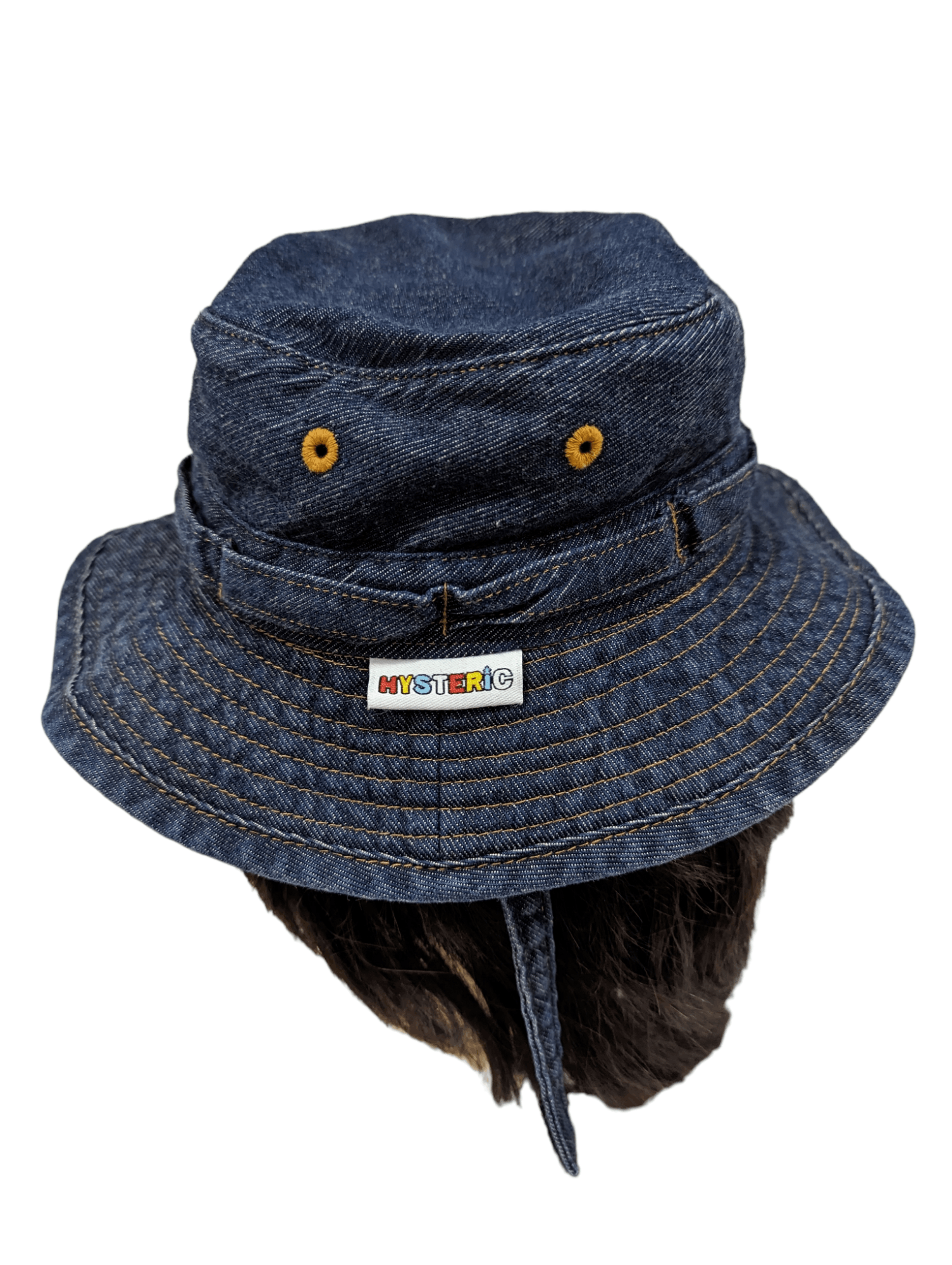 Hysteric Glamour Hysteric Glamour Hysteric Mini Blue Denim Bucket Hat Size ONE SIZE - 2 Thumbnail