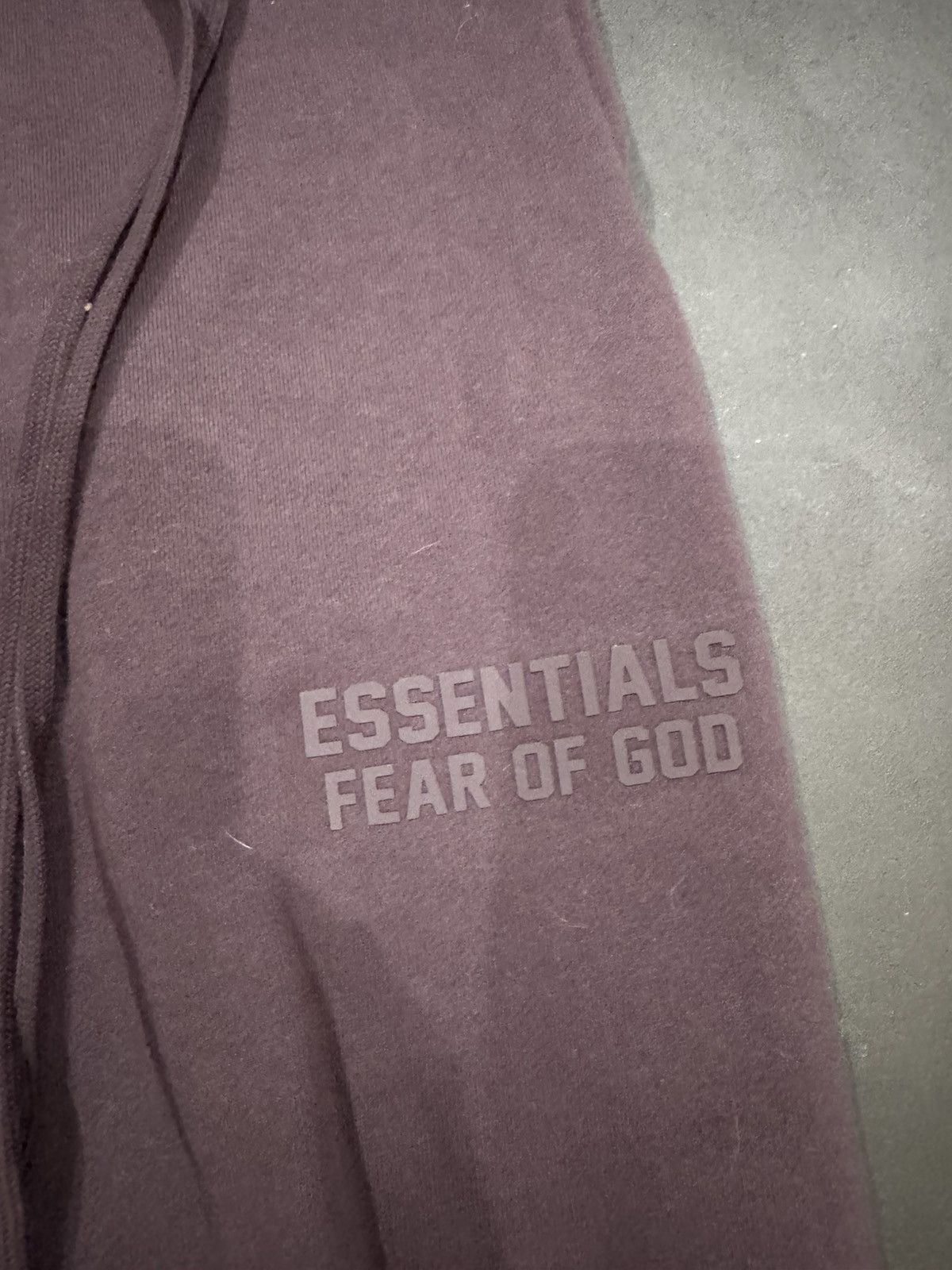 Fear of God Plum/Brown colored essentials sweatpants Size US 44 / EU 60 - 2 Thumbnail