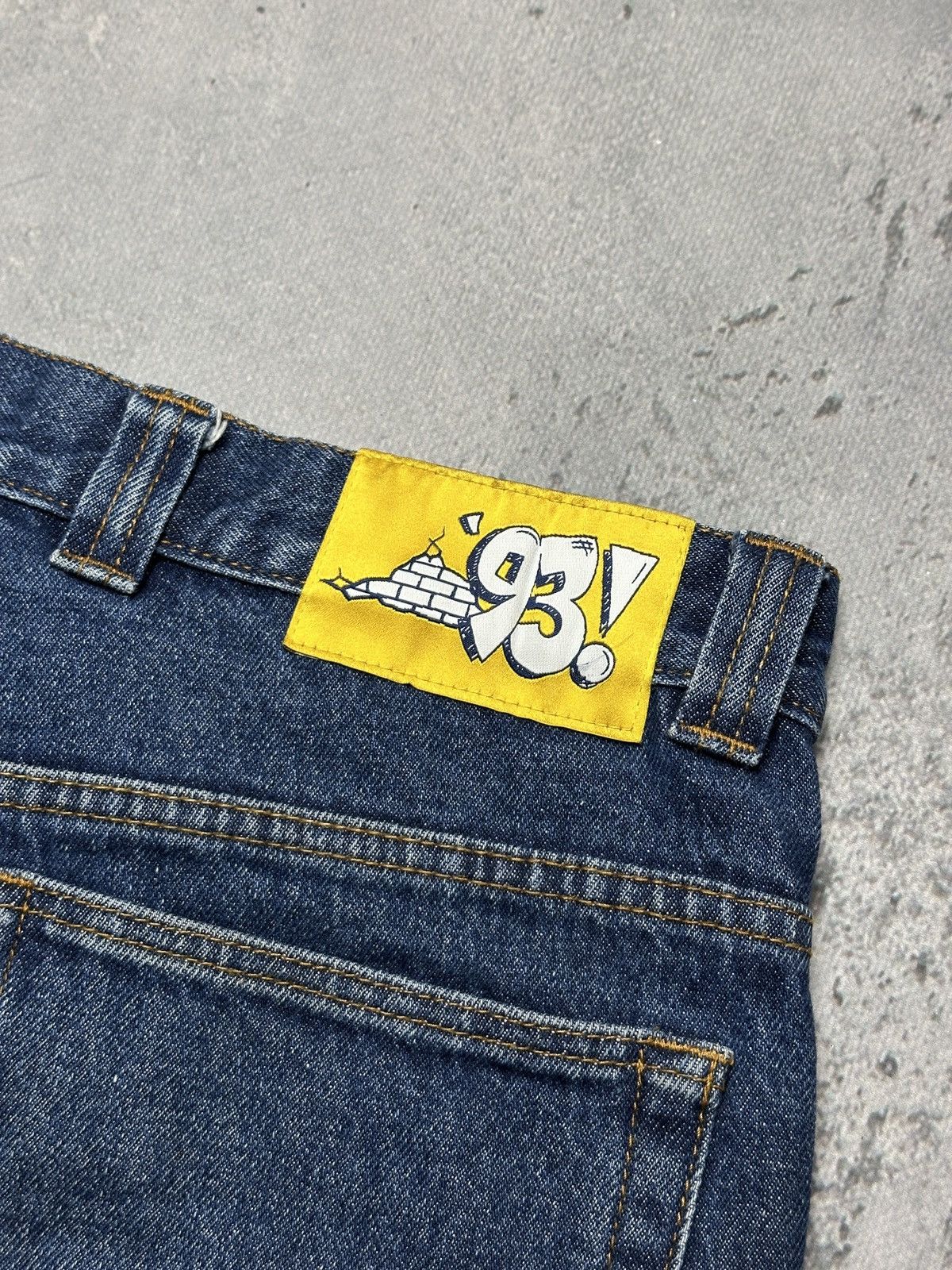 If Six Was Nine Polar Skate Co 93! Denim Rap Jeans Hype y2k Vintage 32x32 Size US 32 / EU 48 - 10 Thumbnail