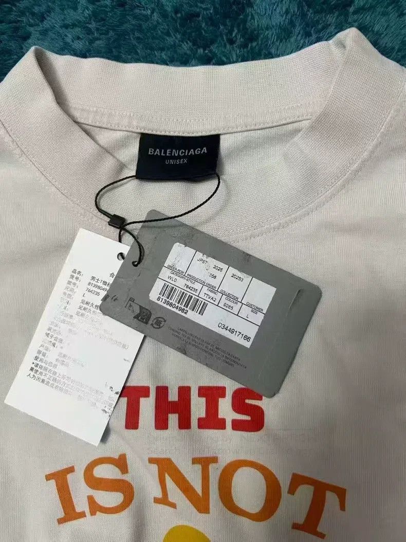 Balenciaga Balenciaga Multielement Logo Short Sleeve White Size US L / EU 52-54 / 3 - 5 Thumbnail