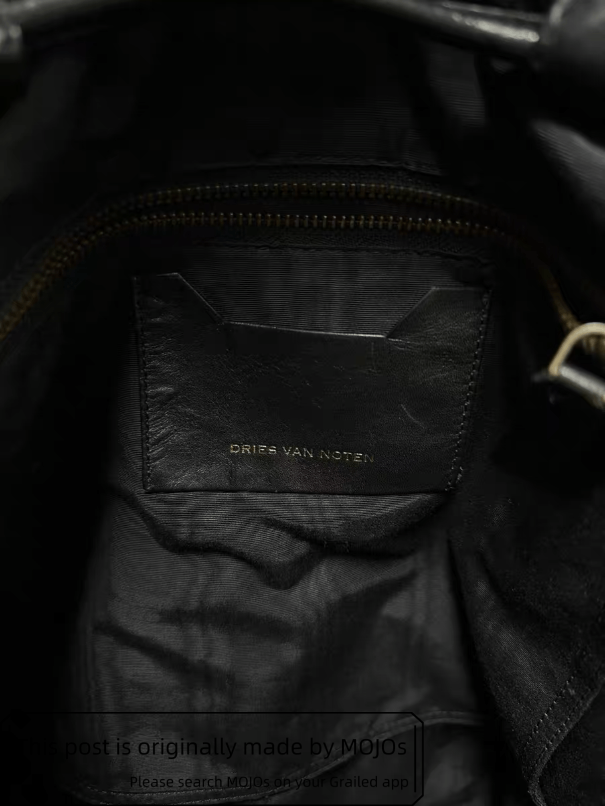 Dries Van Noten Dries Van Noten 16AW Leather Backpack mojos12132219 Size ONE SIZE - 7 Thumbnail