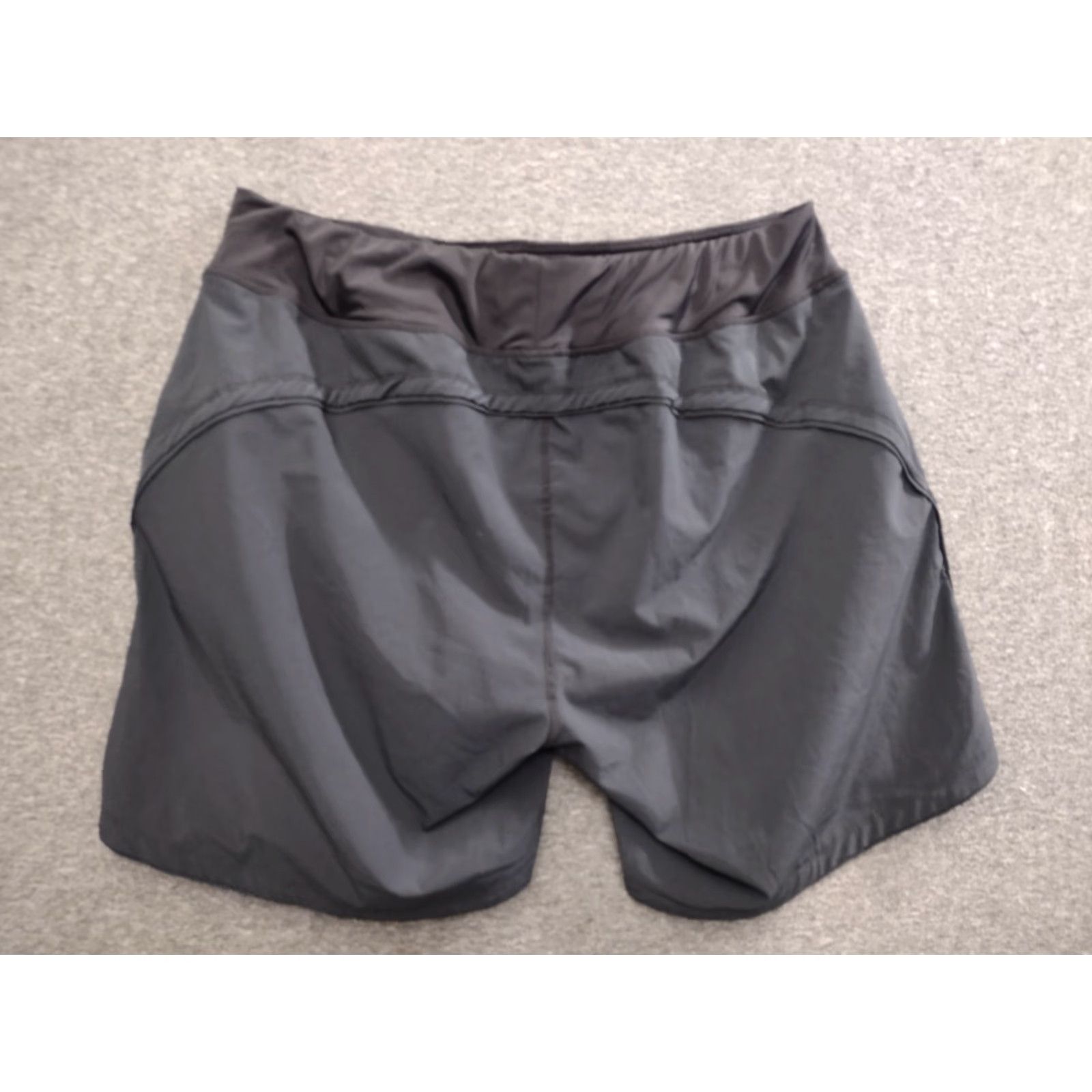 Vintage Willit Running Athletic Shorts Women's 14 Black Short/Bottoms Athletic 14 Womens Black Pockets Fitness Running Shorts Size 36" / US 14 / IT 50 - 2 Thumbnail