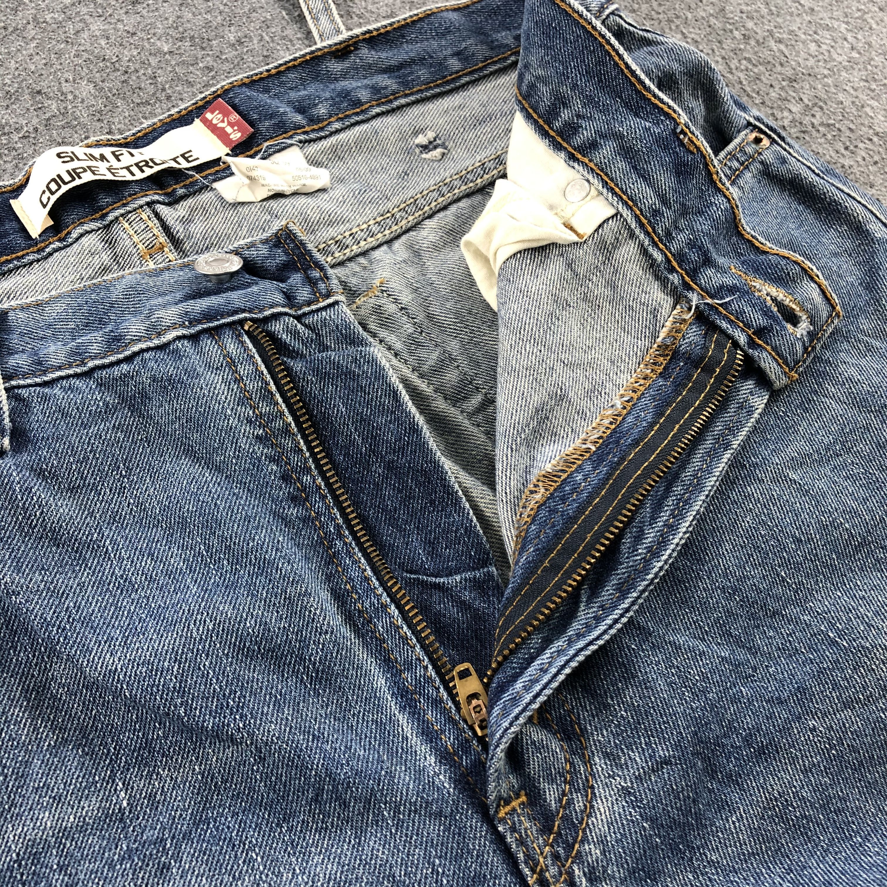 Levi's Vintage Blue Wash Levis 505 Jeans- J1378 Size US 36 / EU 52 - 8 Thumbnail