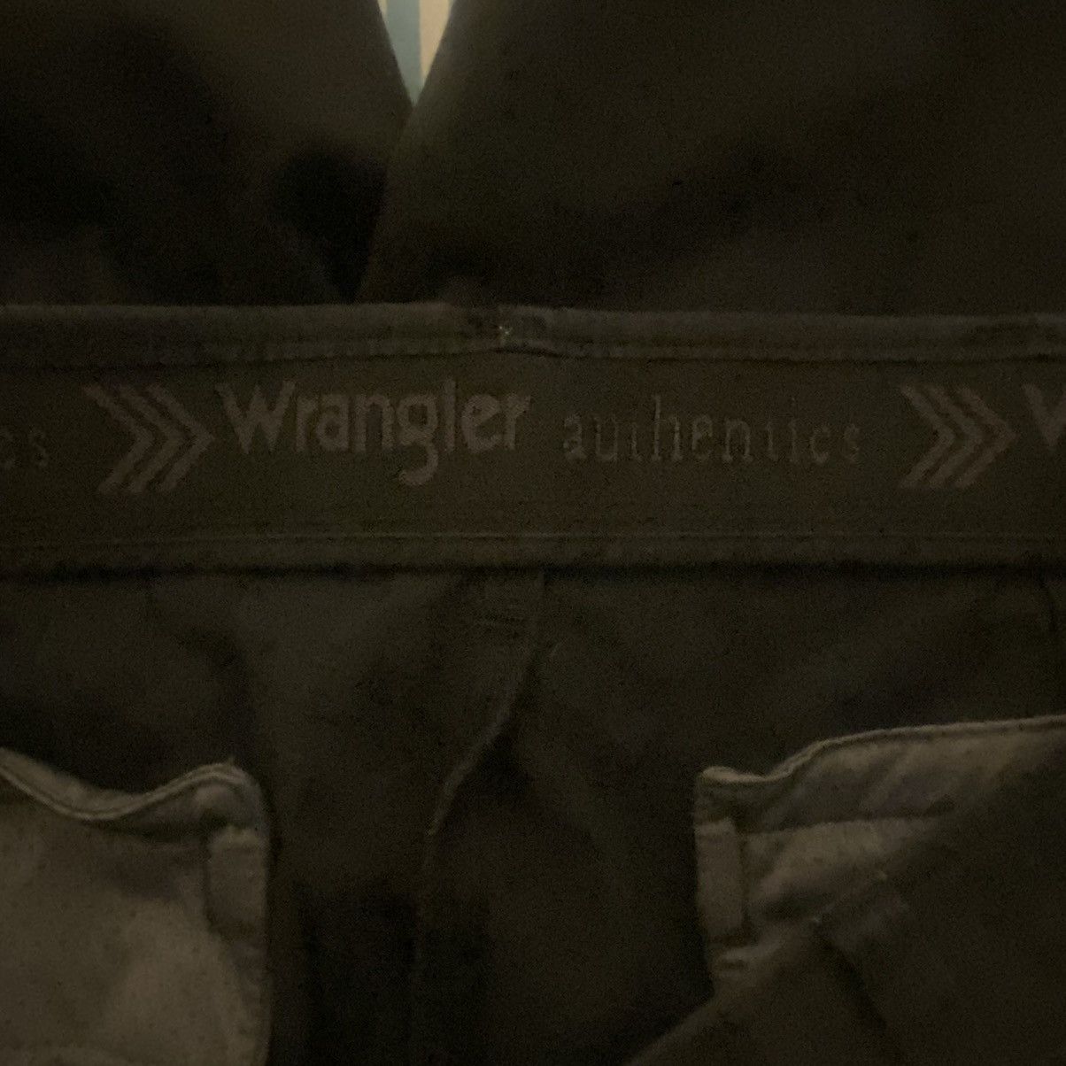 Vintage × Wrangler Wrangler Black Work Pants/Chinos Mens Size 36x34 Size US 36 / EU 52 - 4 Thumbnail