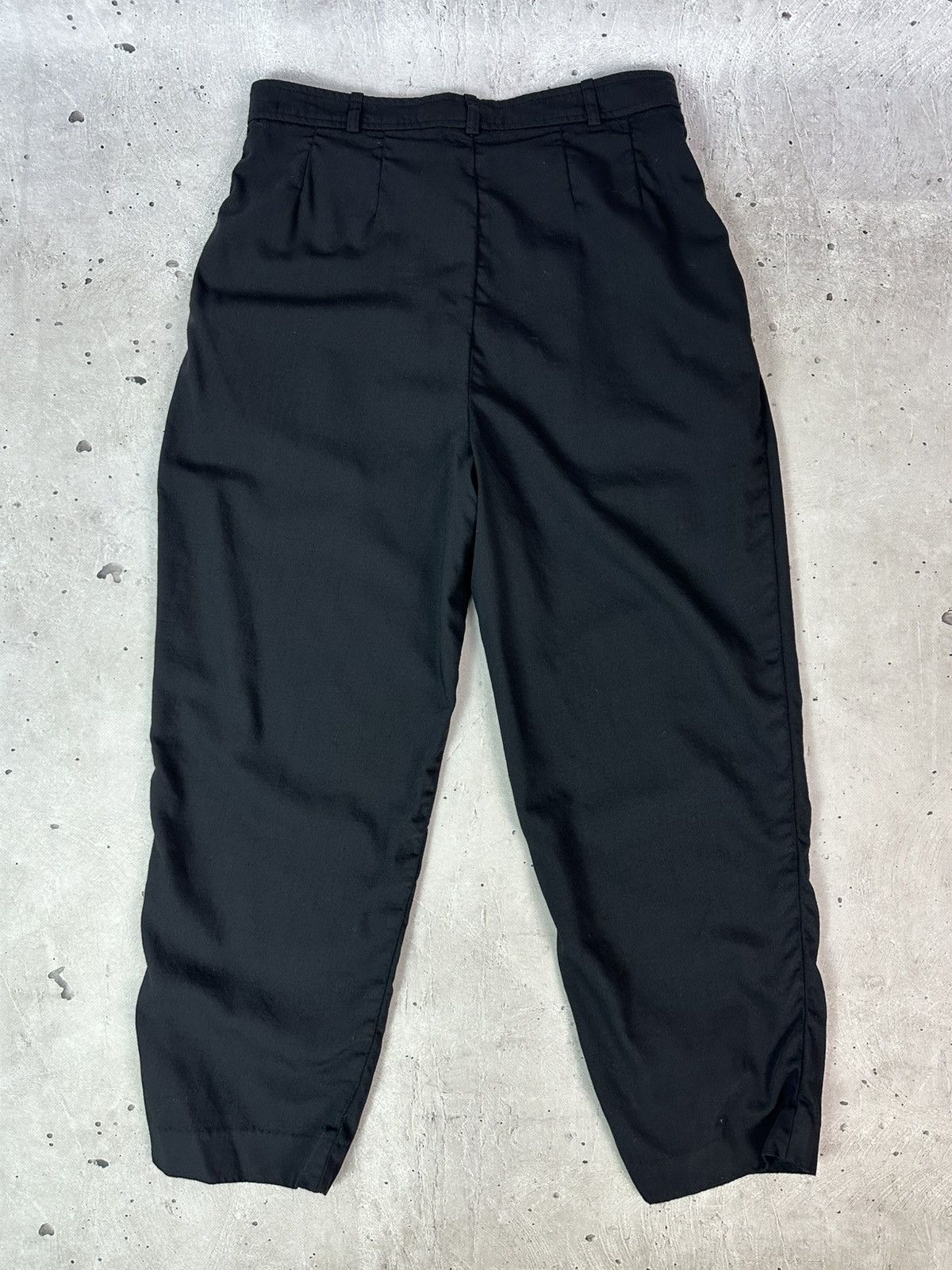 Polo Ralph Lauren Polo Ralph Lauren Black Wool Straight Women’s Trousers Size 27" / US 4 / IT 40 - 8 Thumbnail