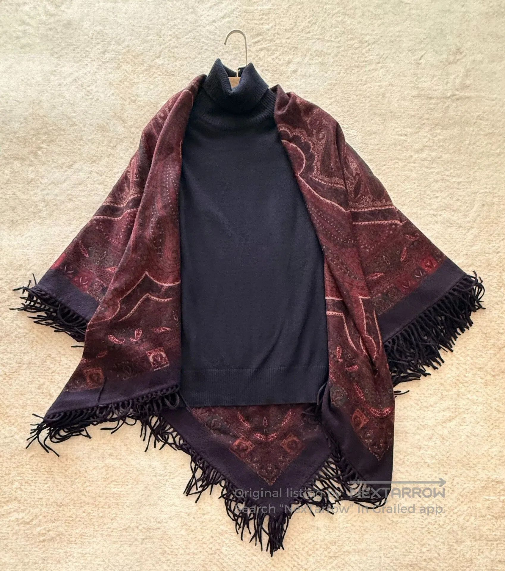 Loro Piana Loro Piana Paisley Cashmere Shawl. Size ONE SIZE - 2 Thumbnail