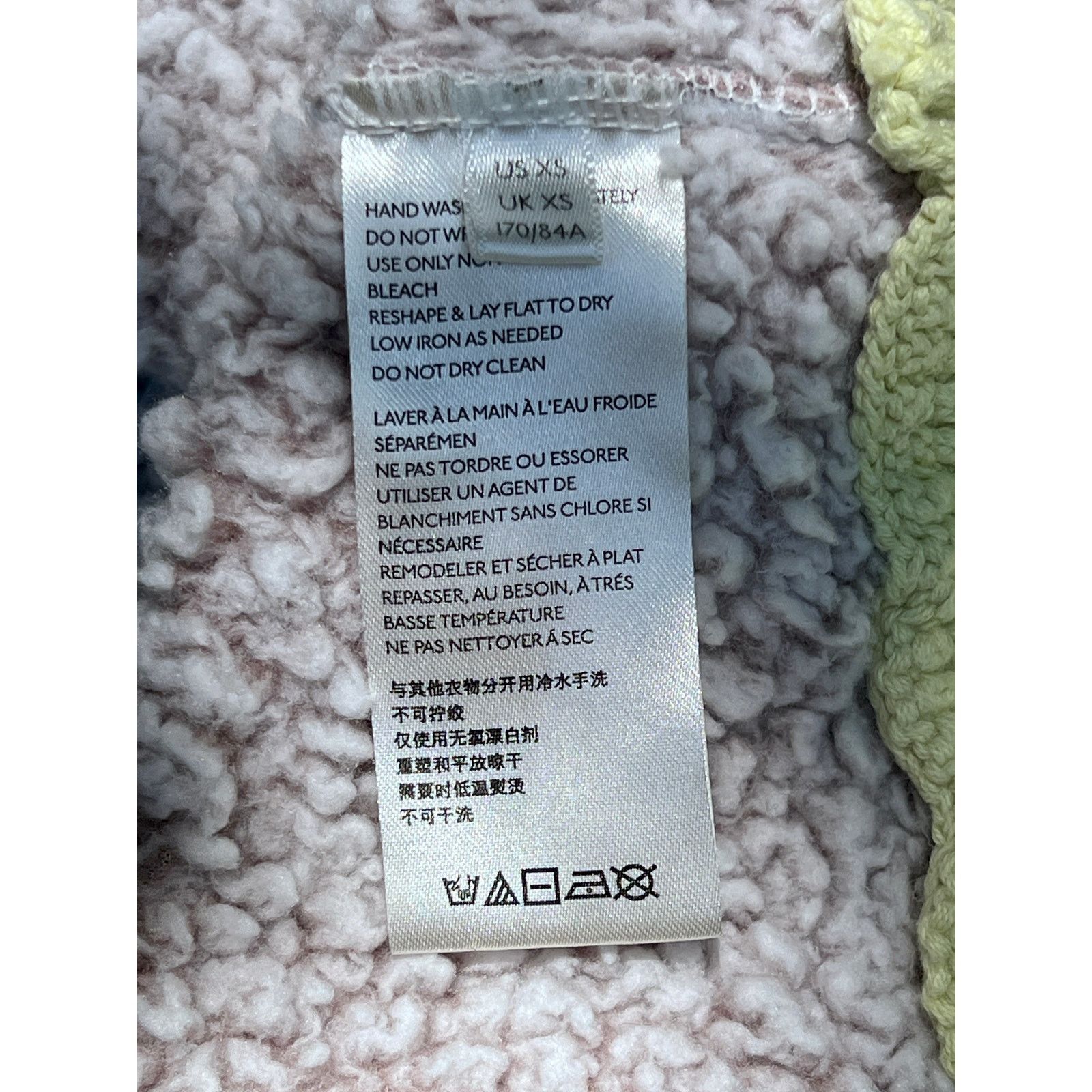 Free People Free People Wild Hearts XS Sherpa Cropped Cowl Sweatshirt Size XS / US 0-2 / IT 36-38 - 8 Thumbnail