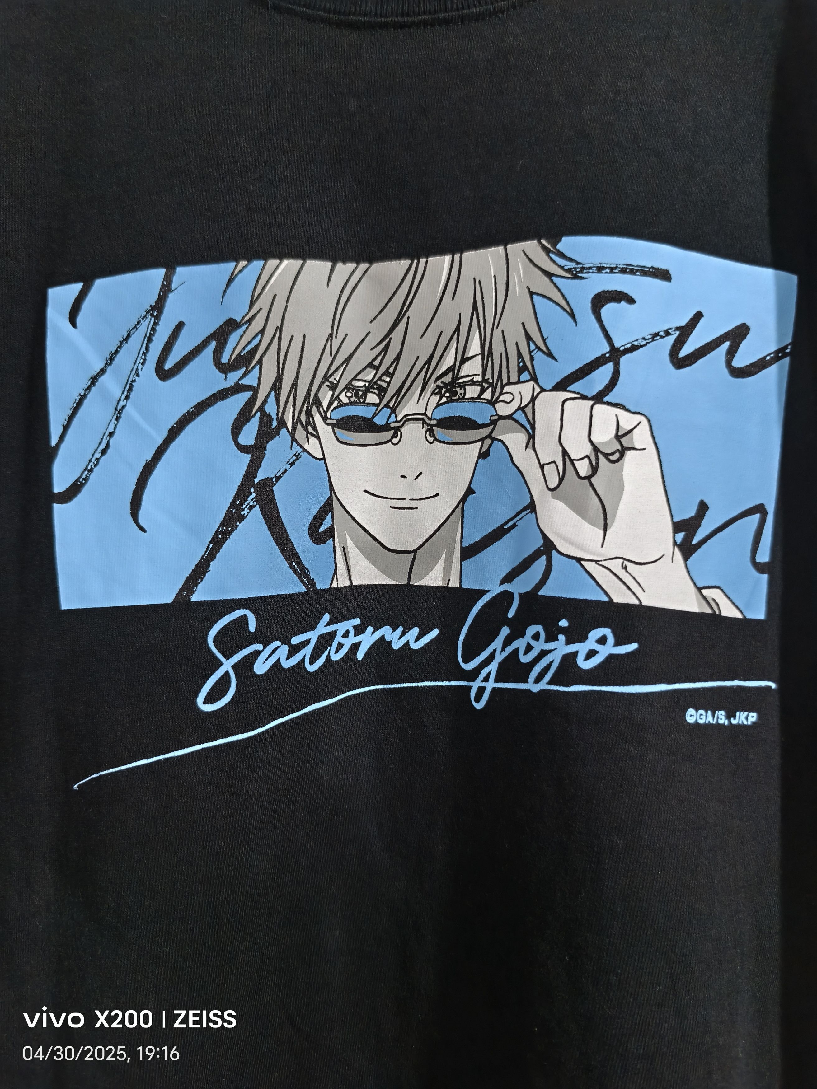 Anime × Japanese Brand Sotoru Gojo anime characters Size US L / EU 52-54 / 3 - 2 Thumbnail