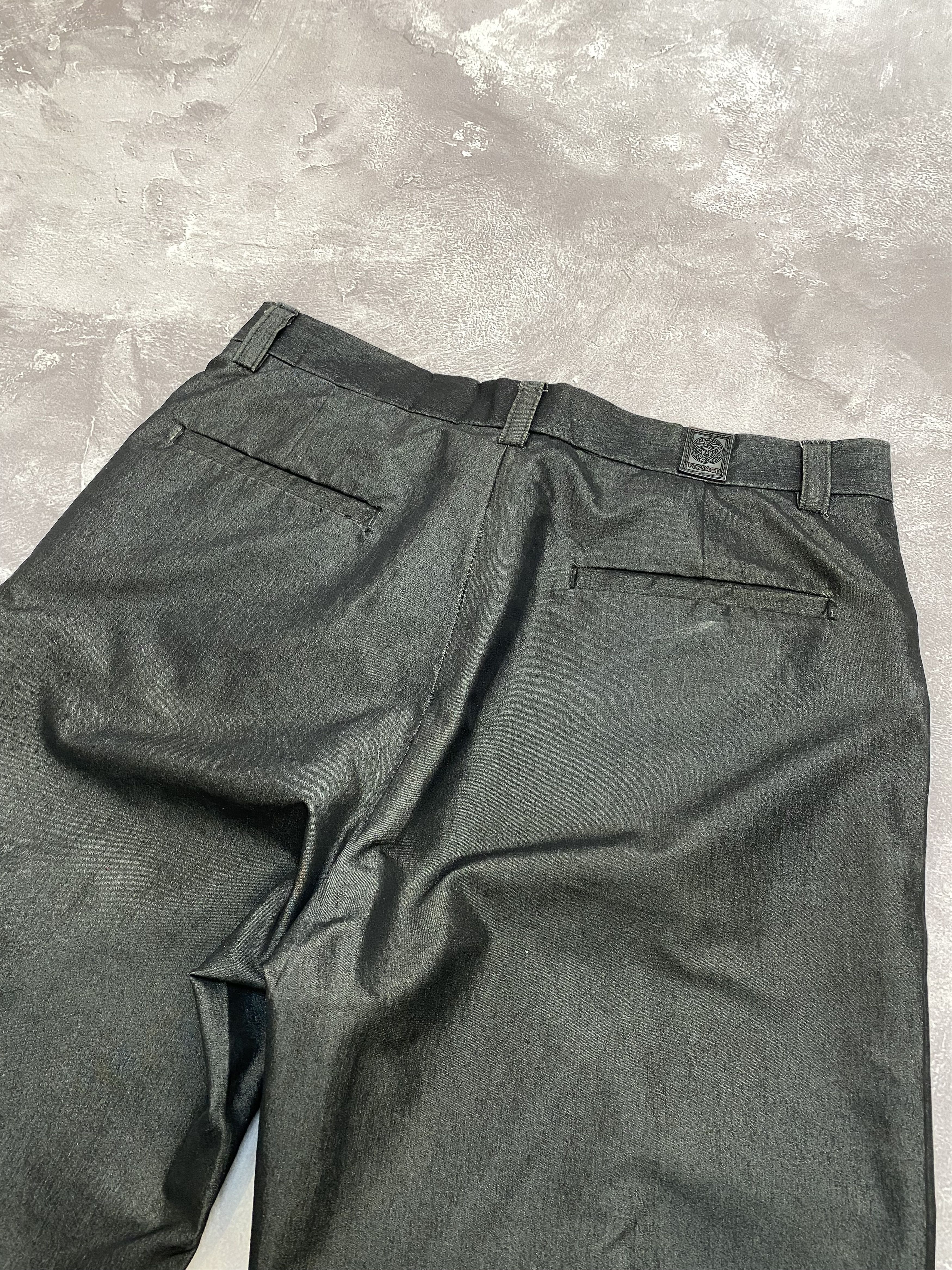 Versace × Vintage Vintage Versace Jeans Couture Casual Pants Graphite Size US 31 - 11 Thumbnail