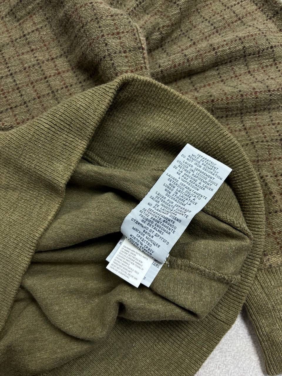 Vintage Vintage Polo Ralph Lauren Checkered Zip Sweater M Size US M / EU 48-50 / 2 - 6 Thumbnail