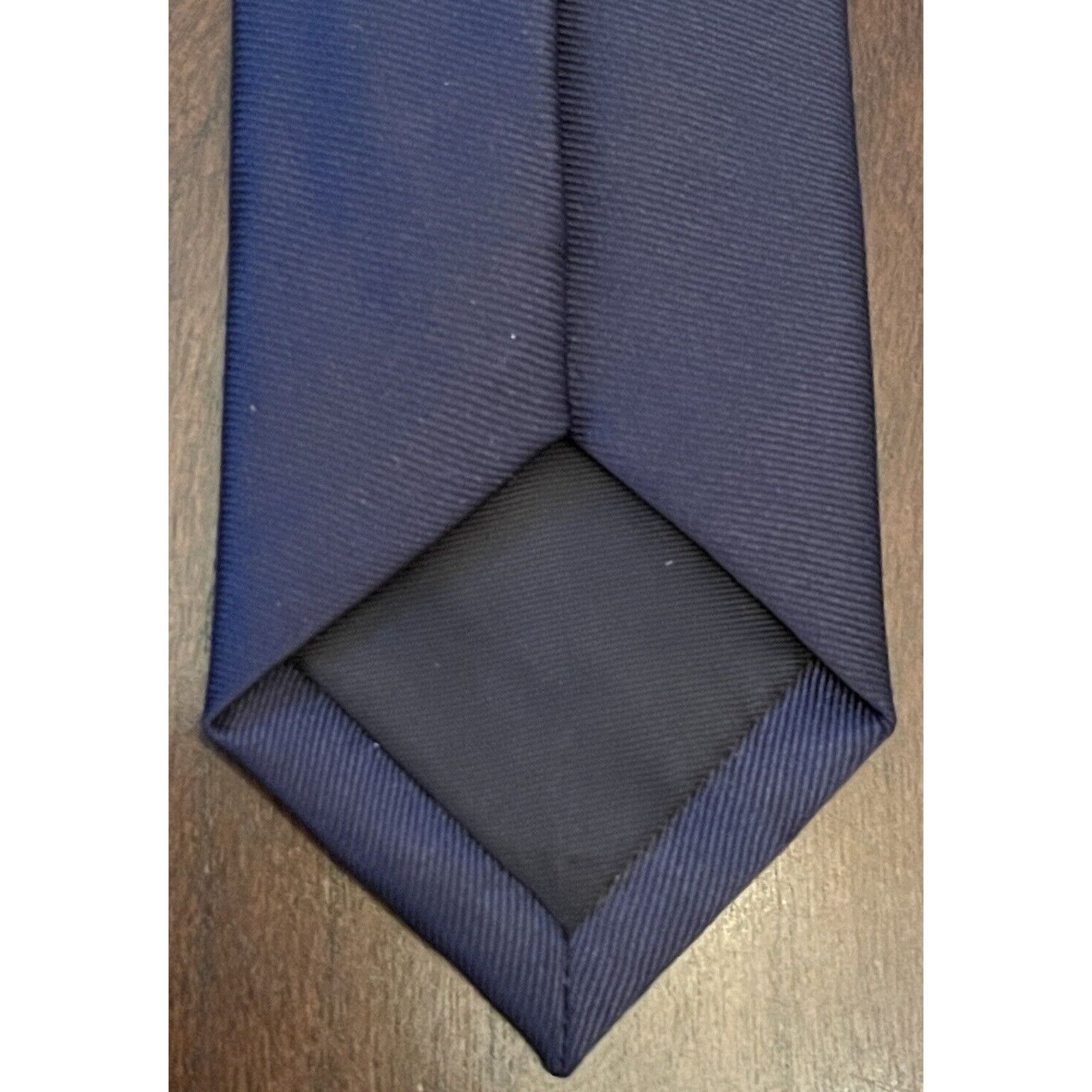 Express Express Blue 100% Polyester Men’s Neck Tie Made In China Size ONE SIZE - 2 Thumbnail