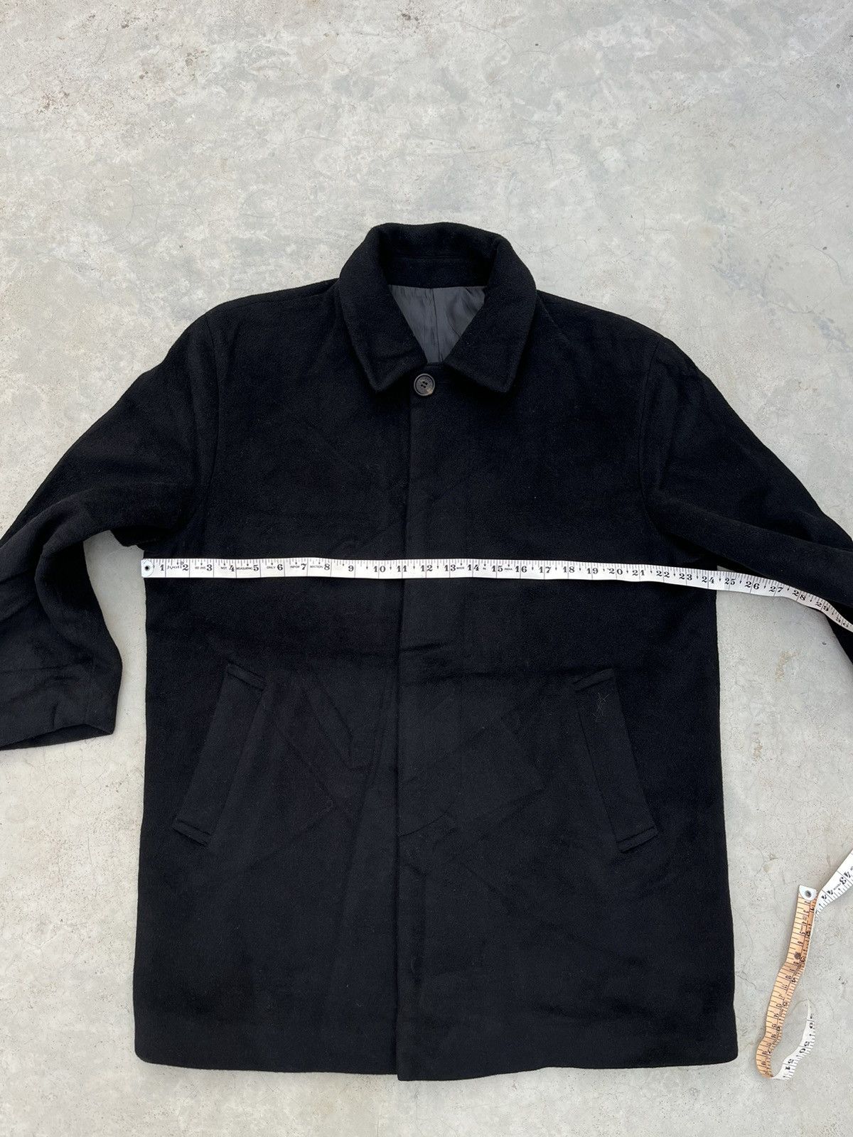 Saint Laurent Paris YVES SAINT LAURENT HEAVY WOOLLEN COAT Size US L / EU 52-54 / 3 - 9 Thumbnail
