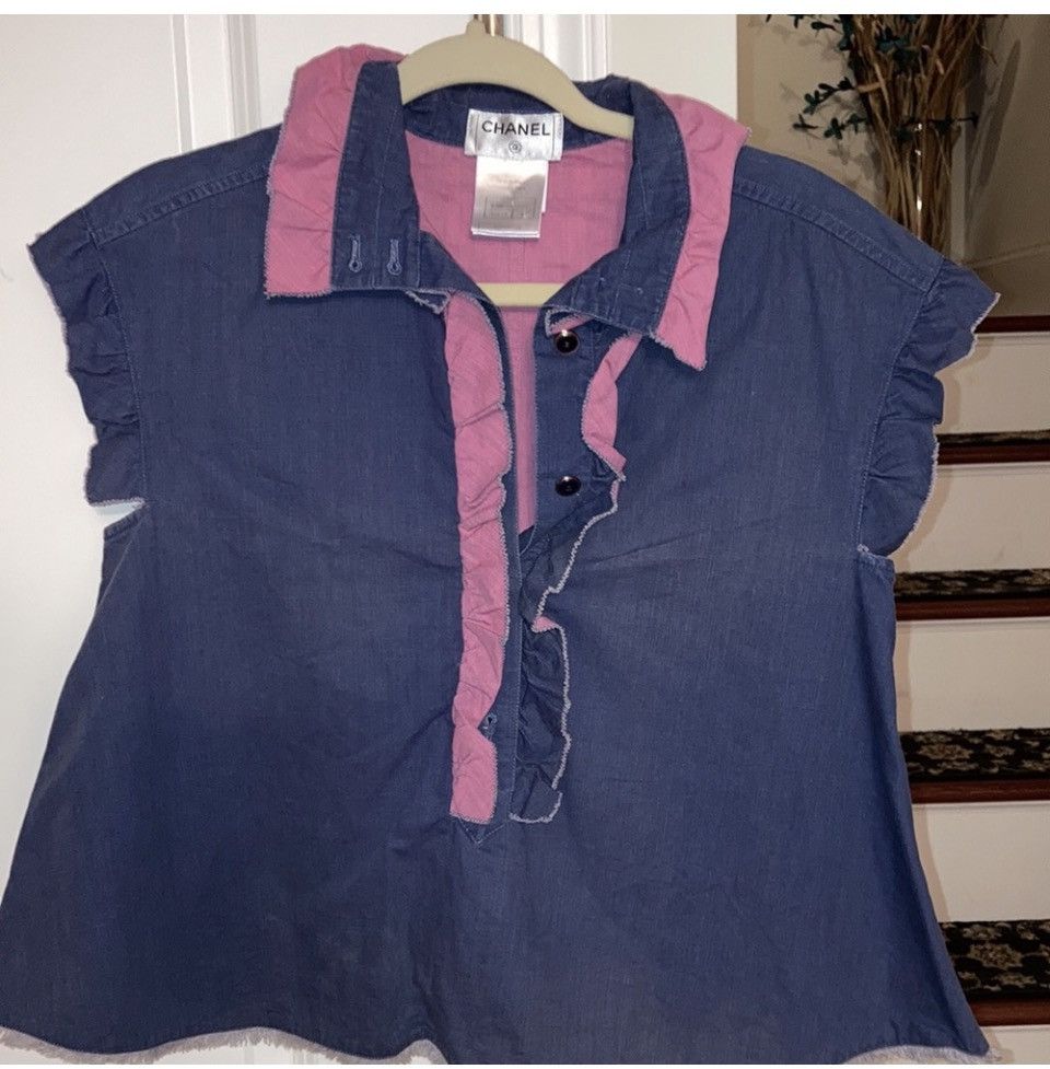 Chanel Vintage Chanel Blouse Size M / US 6-8 / IT 42-44 - 1 Thumbnail