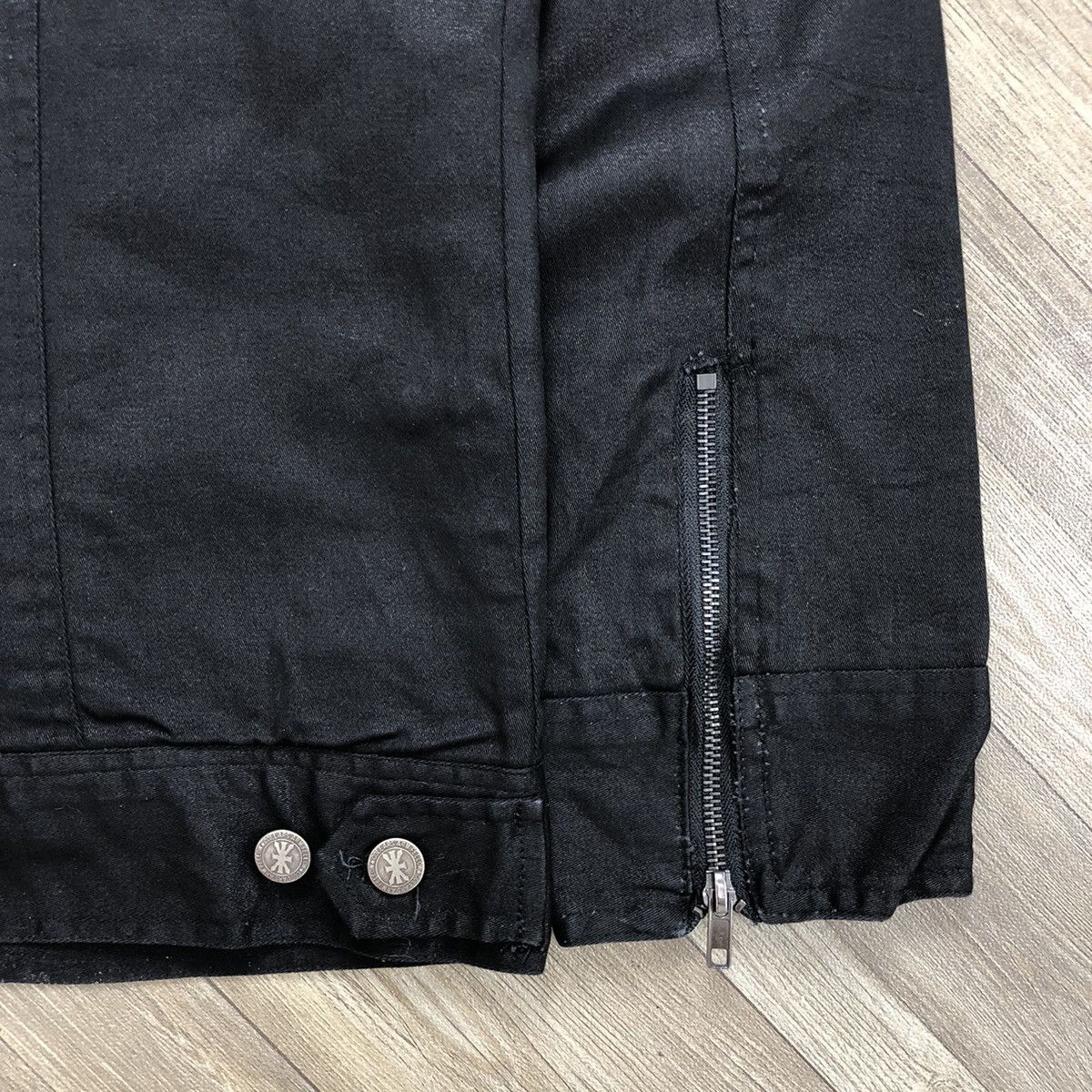 If Six Was Nine × Japanese Brand T.F.O.A Crown Cropped Skulls Head Work Jacket Lgb Goa Size US L / EU 52-54 / 3 - 11 Thumbnail