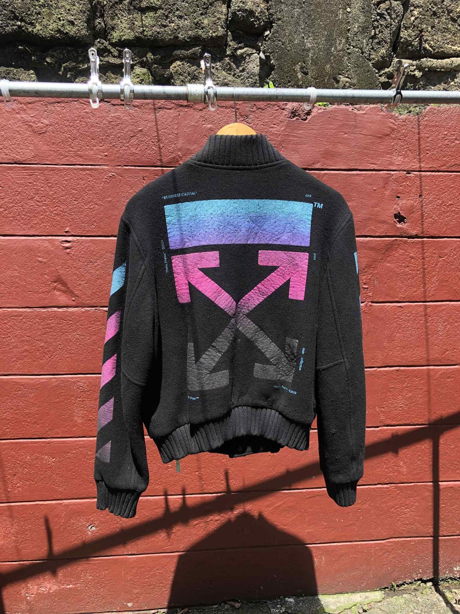 Off-White Off-White Gradient Arrows Bomber jacket Size US L / EU 52-54 / 3 - 21 Thumbnail