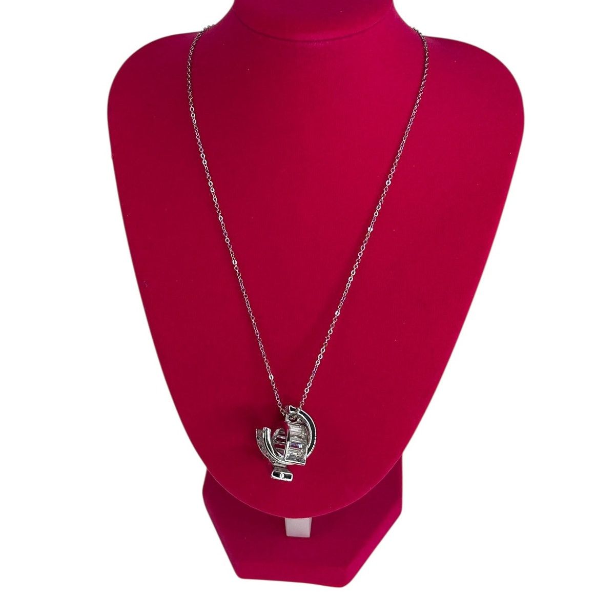 Swarovski Swarovski Matrix Pendant Baguette Cut Necklace Size ONE SIZE - 3 Thumbnail