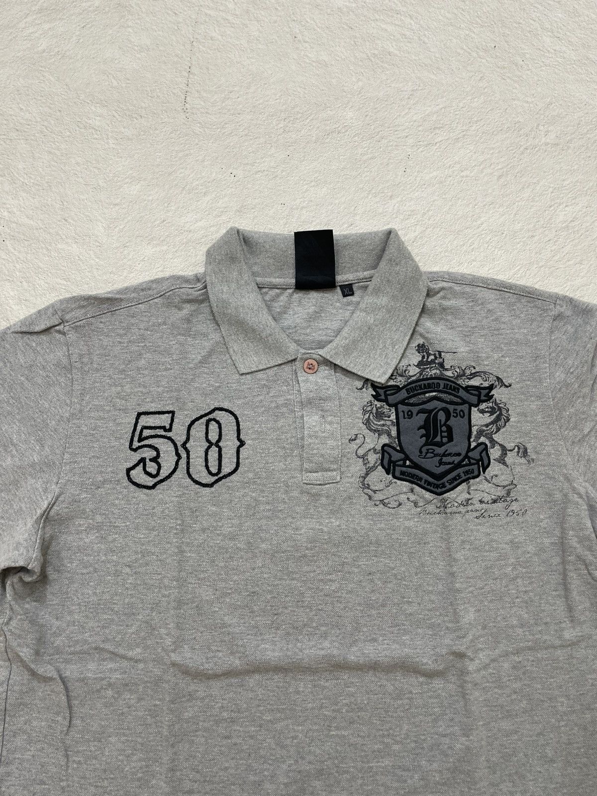 If Six Was Nine 2000s Buckaroo Polo shirt Poem Y2K Ifsix LGB Hysteric Y’s Size US L / EU 52-54 / 3 - 2 Thumbnail