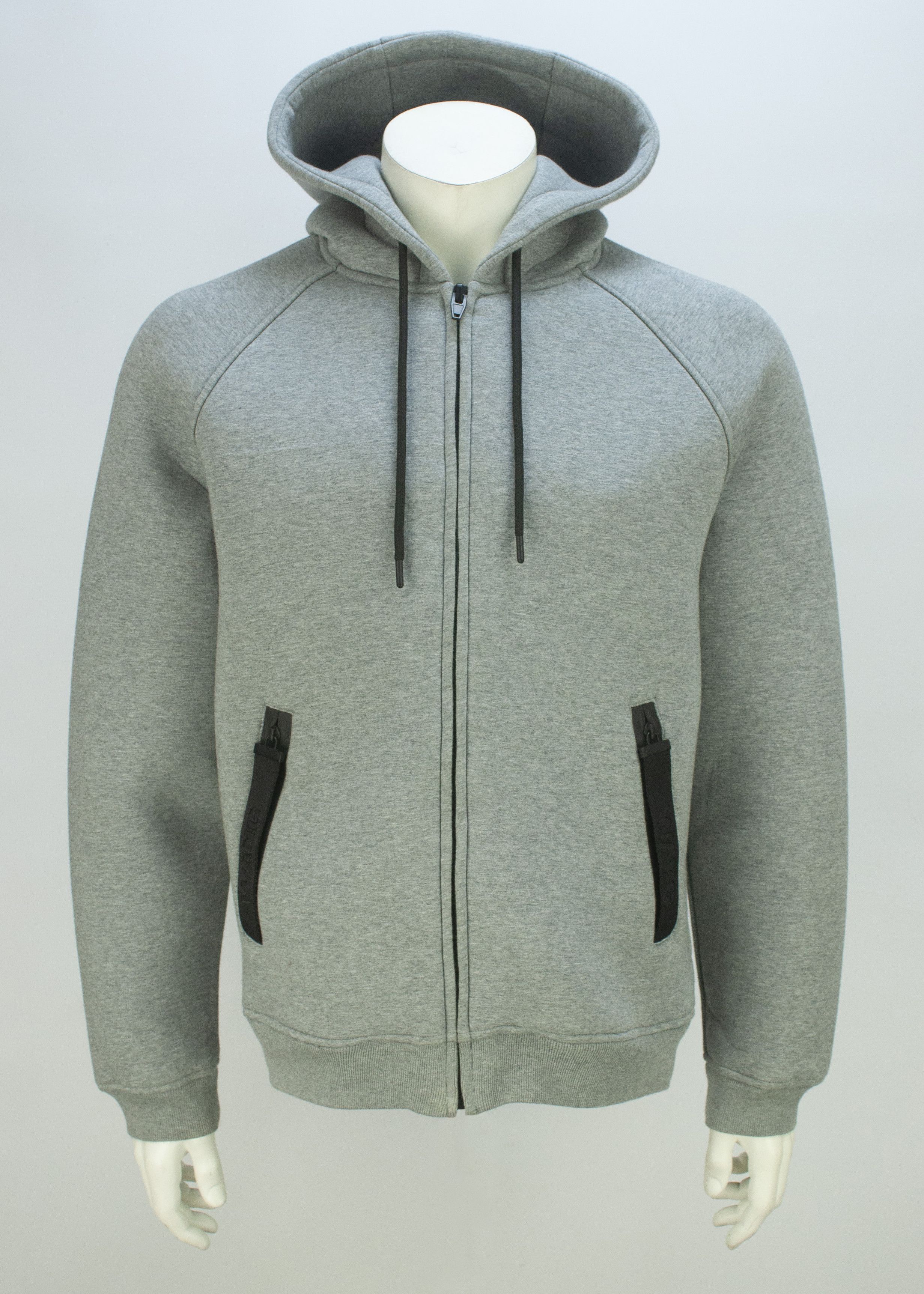 Alexander Wang x H&M Men Grey Scuba Hoodie Sweat - Collector Néoprène -  Size S