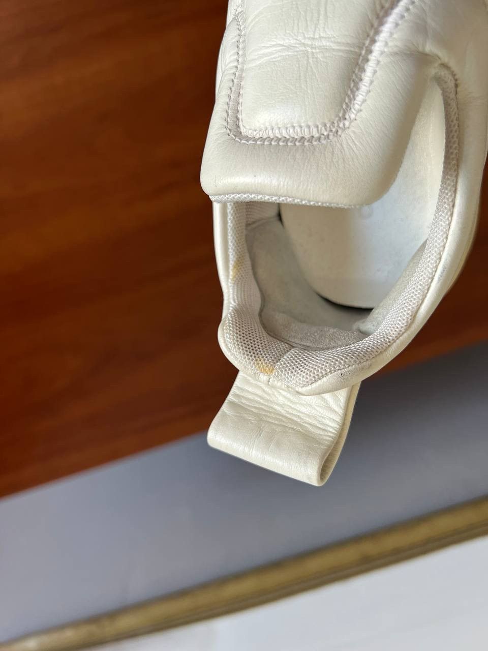 Celine CELINE BY PHOEBE PHILO WHITE LEATHER SNEAKERS SLIP-ON SZ 36 Size US 6 / IT 36 - 7 Thumbnail