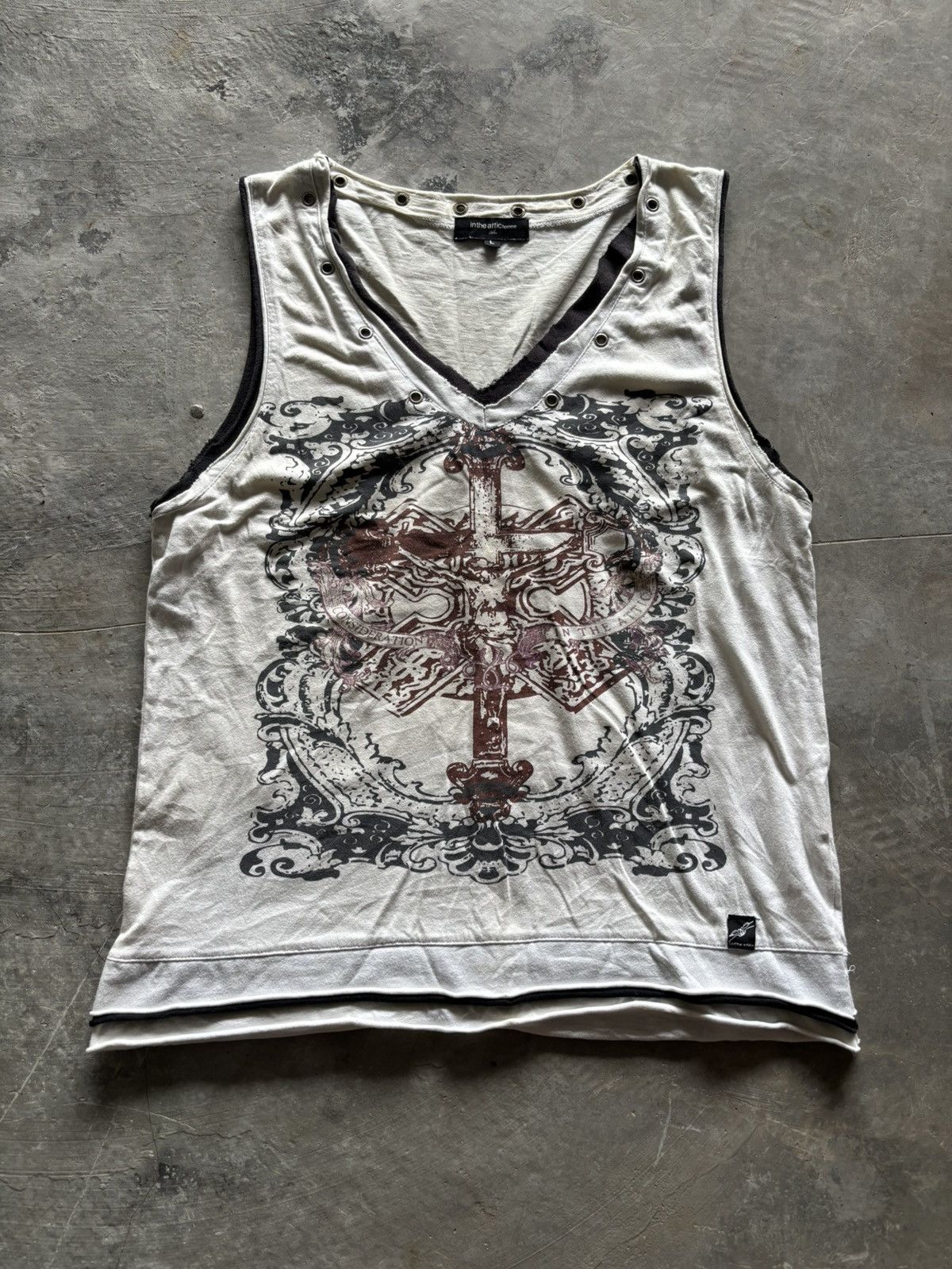 Le Grande Bleu (L.G.B.) LGB Cross Tank Top | Grailed