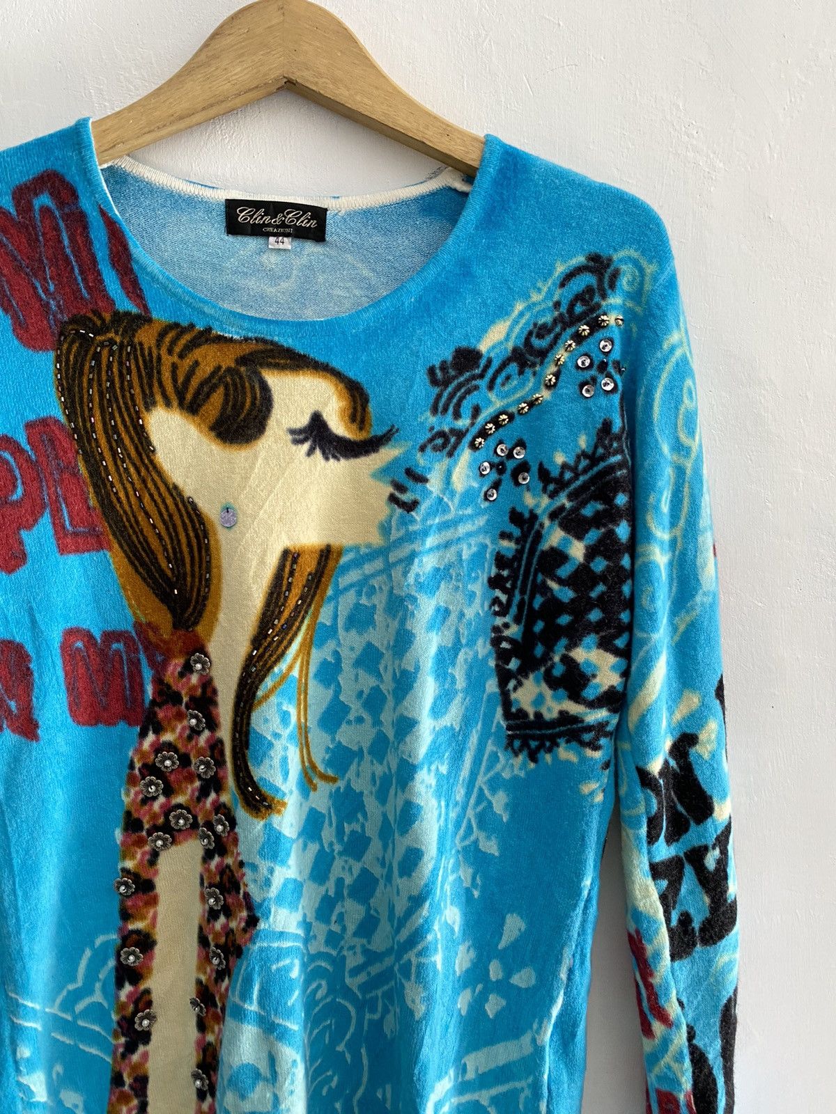 Jpg style glin&glin knit sweatshirts japanese brand