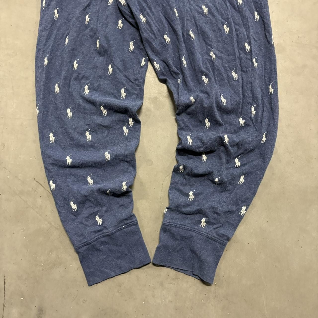 Polo Ralph Lauren Crazy Vintage Y2K/2000s Polo Ralph Lauren Sleepwear Loungewear Sweatpants Cuffed Pajama Pants! Size US 32 / EU 48 - 4 Thumbnail