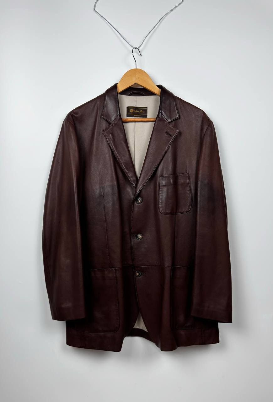 Loro Piana Loro Piana Leather Coat Jacket Size US M / EU 48-50 / 2 - 1 Thumbnail