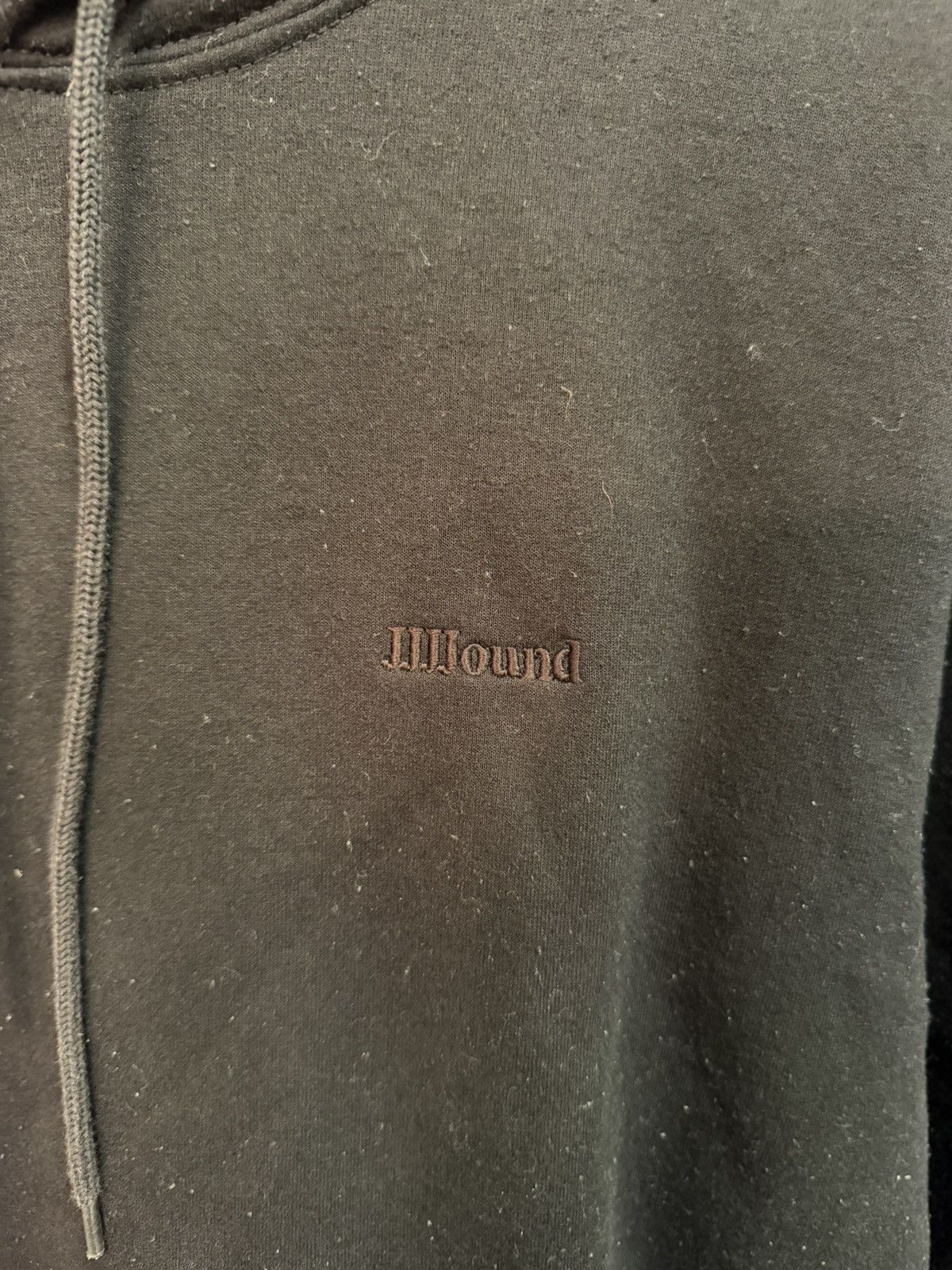 JJJJound RARE J/95 JJJJound Black Hoodie Black Logo Size L Virgil Size US L / EU 52-54 / 3 - 3 Thumbnail