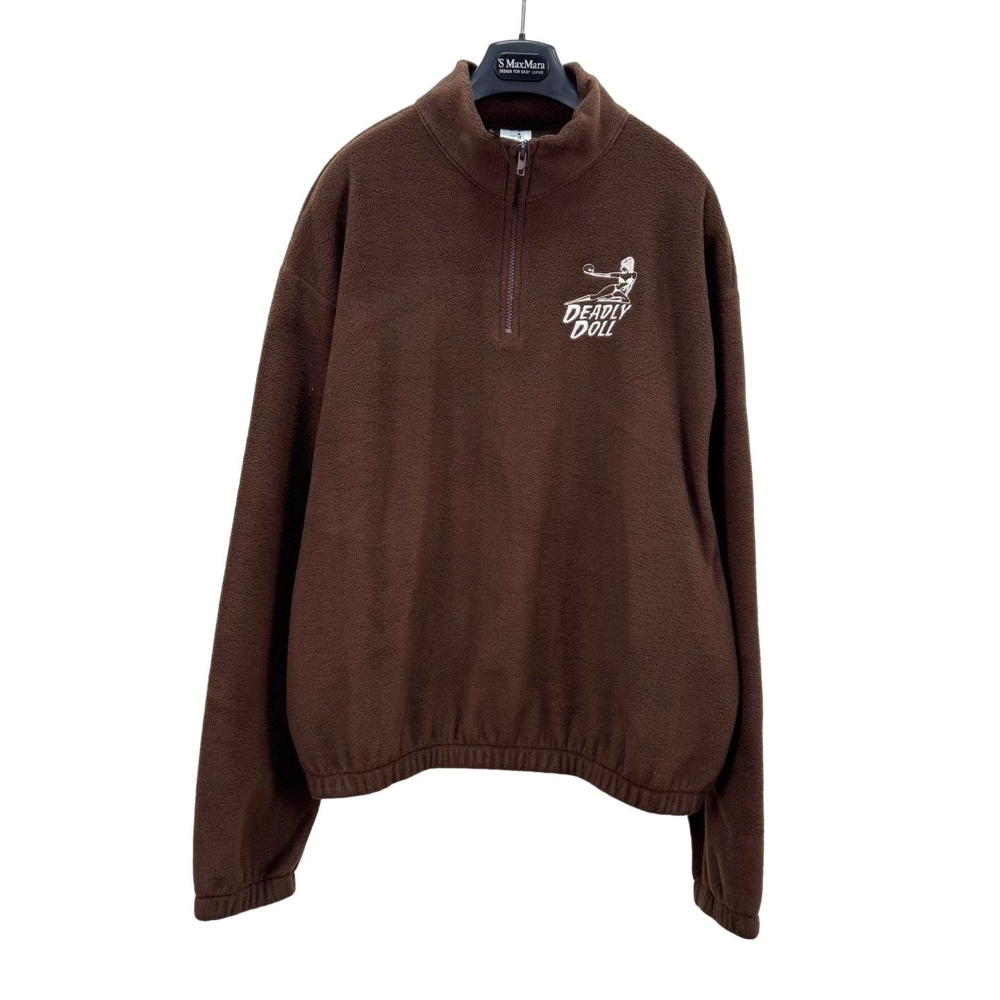 Deadly Doll Deadly Doll Embroidered Fleece Pullover Size M Size US M / EU 48-50 / 2 - 1 Thumbnail