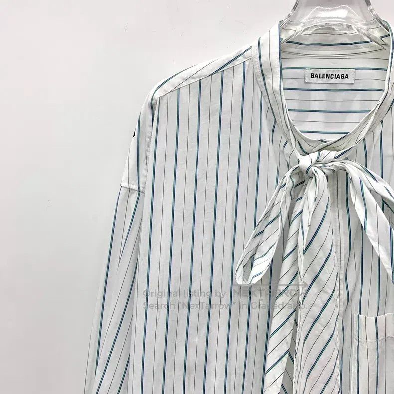Balenciaga Balenciaga Color Blocked Logo Letter Printed Cotton Adjust Size XS / US 0-2 / IT 36-38 - 3 Thumbnail