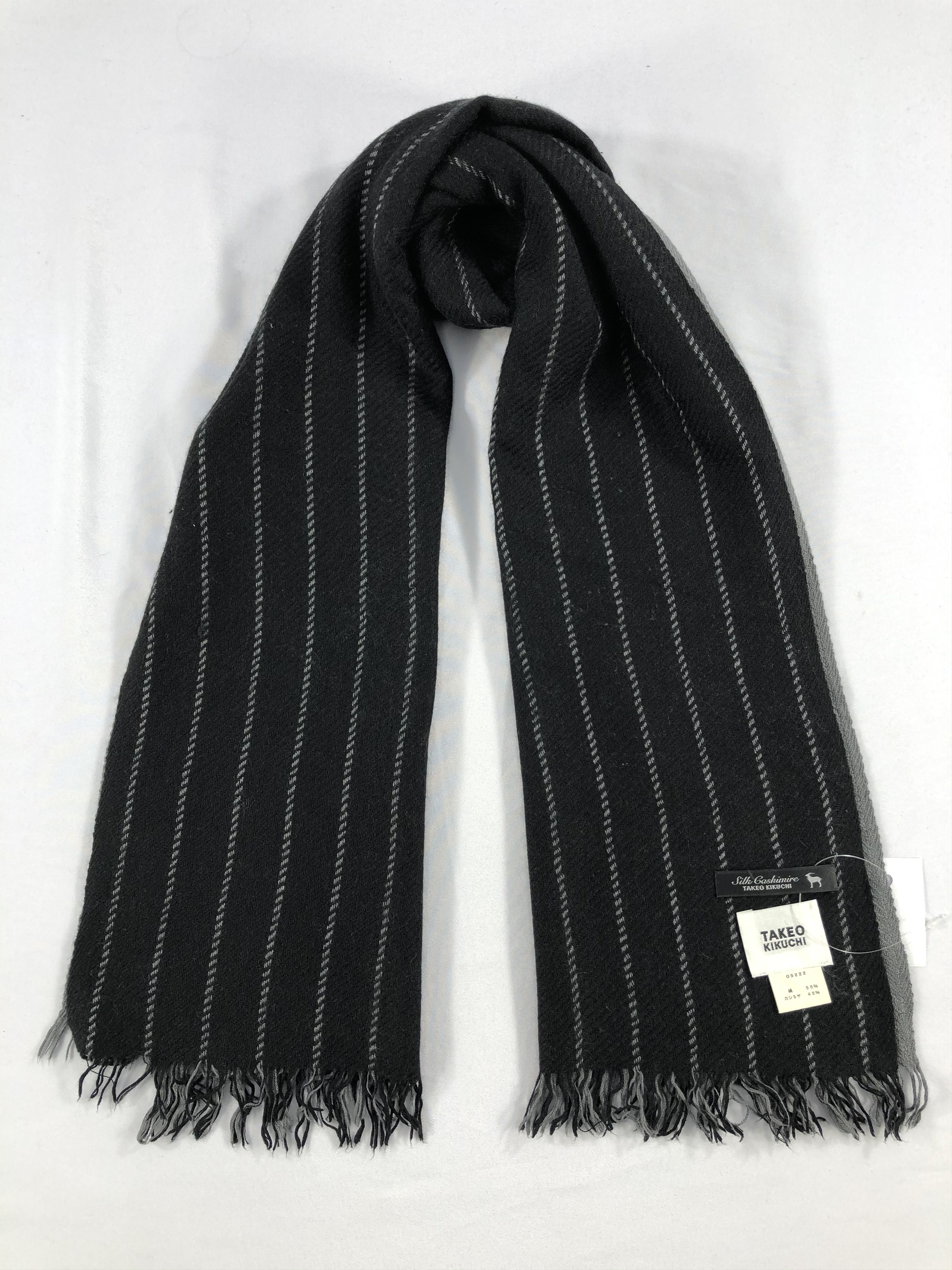 Takeo Kikuchi Vintage Takeo kikuchi Scarf/Muffler/Neckwear MF1687 Size ONE SIZE - 1 Thumbnail